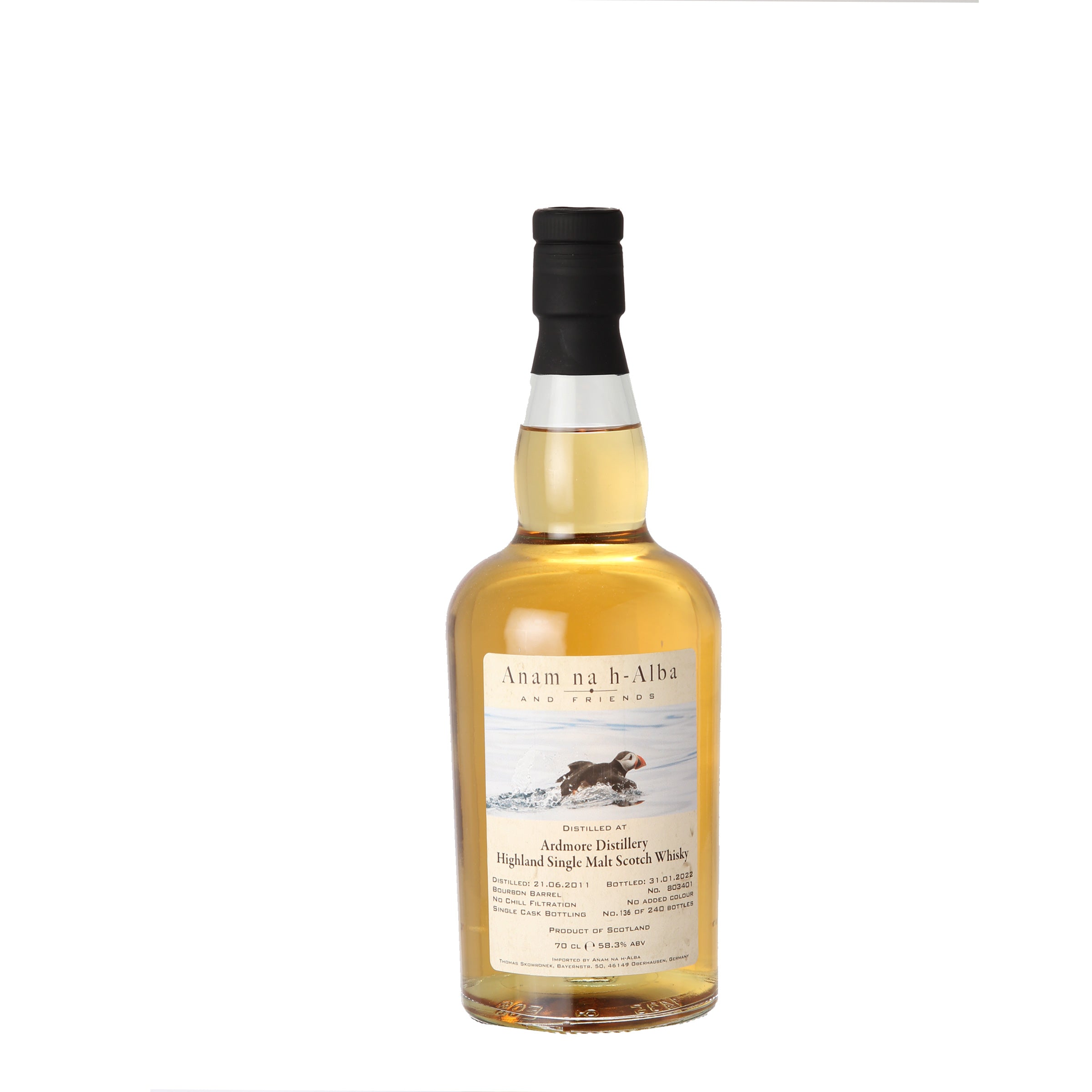 Ardmore 2011 - Anam na h-Alba - Highland Single Malt Scotch Whisky