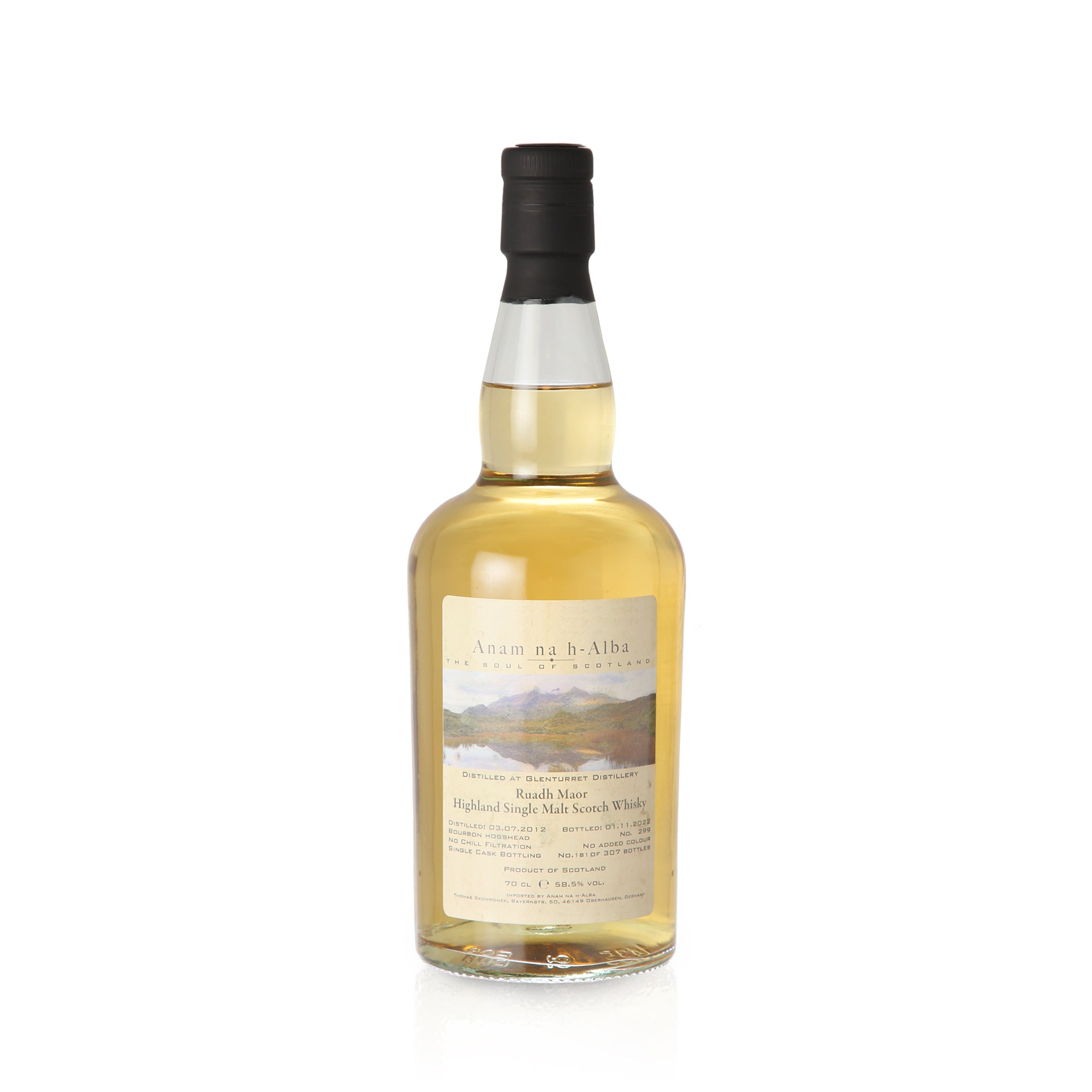 Ruadh Maor (peated Glenturret), 10 Years Old - Highland Single Malt Scotch Whisky