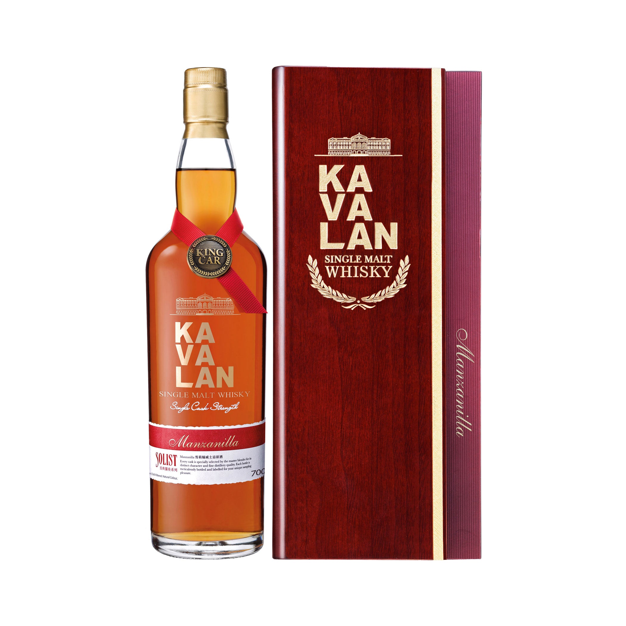 Kavalan Solist Manzanilla 58.6% vol. Cask Strength