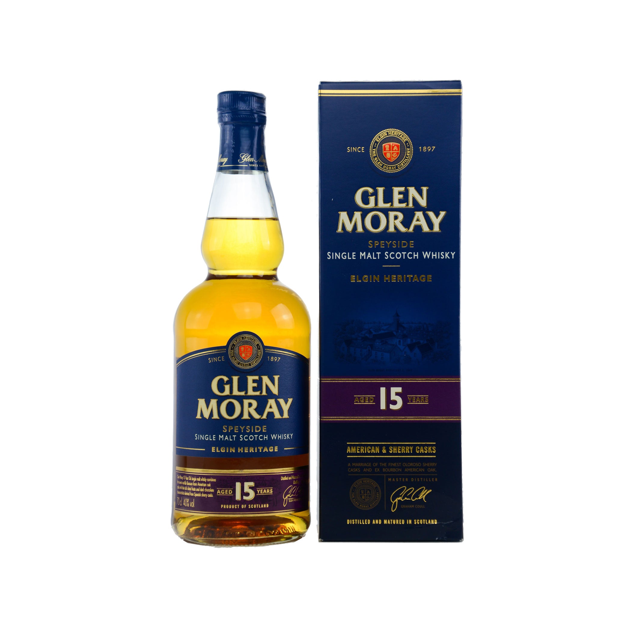 4 whiskies as basic equipment, selected by our buyer