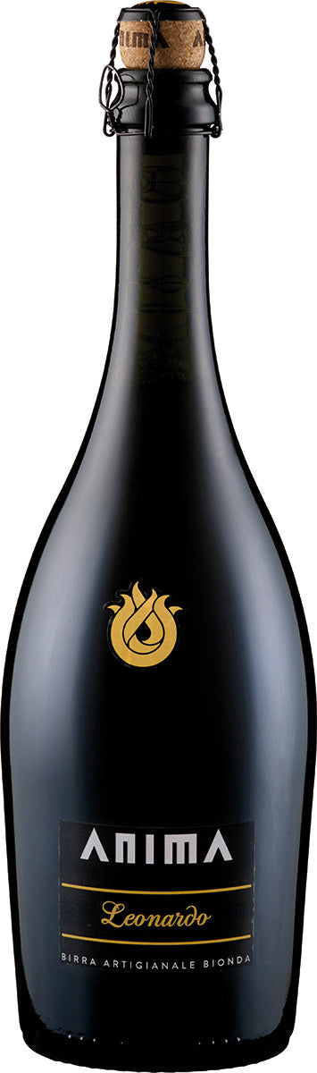 Leonardo - Helles Doppelmalzbier Birra AnimA Piemonte/Italien 0,75l