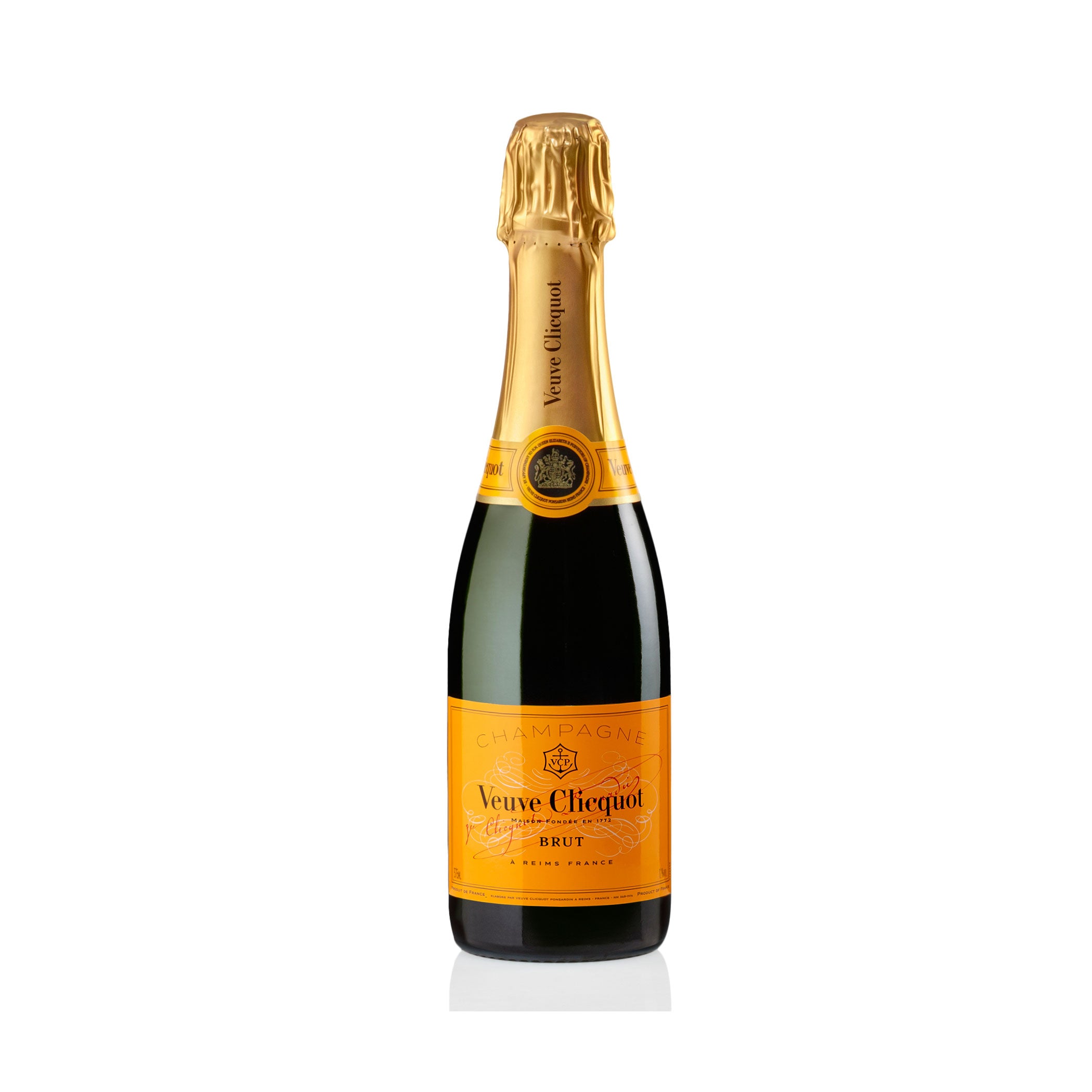 Champagne Veuve Clicquot Brut Yellow Label Halbe Flasche 0,375L