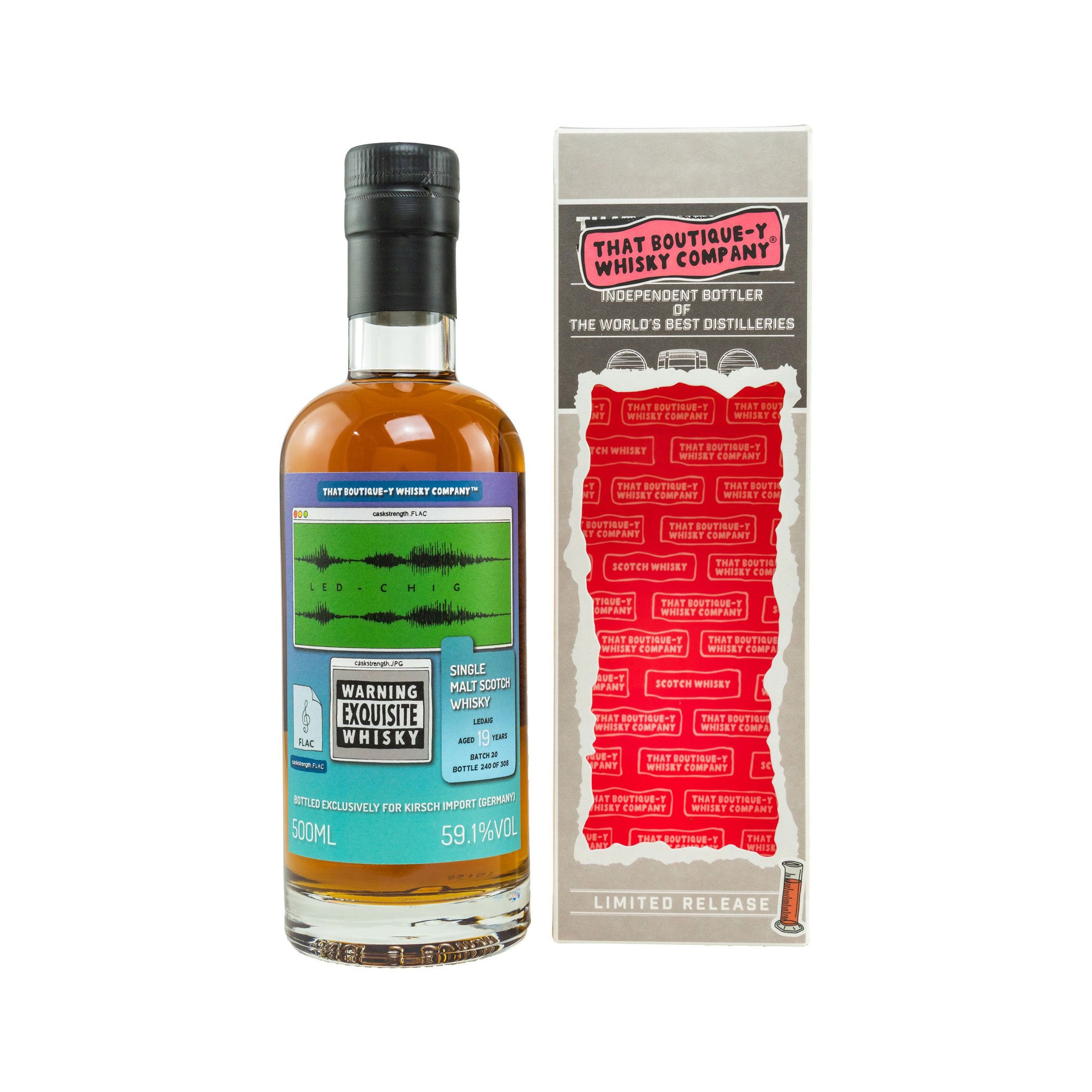 Ledaig 19 Jahre Batch 20, Bottled for Kirsch Import (That Boutique-y Whisky)