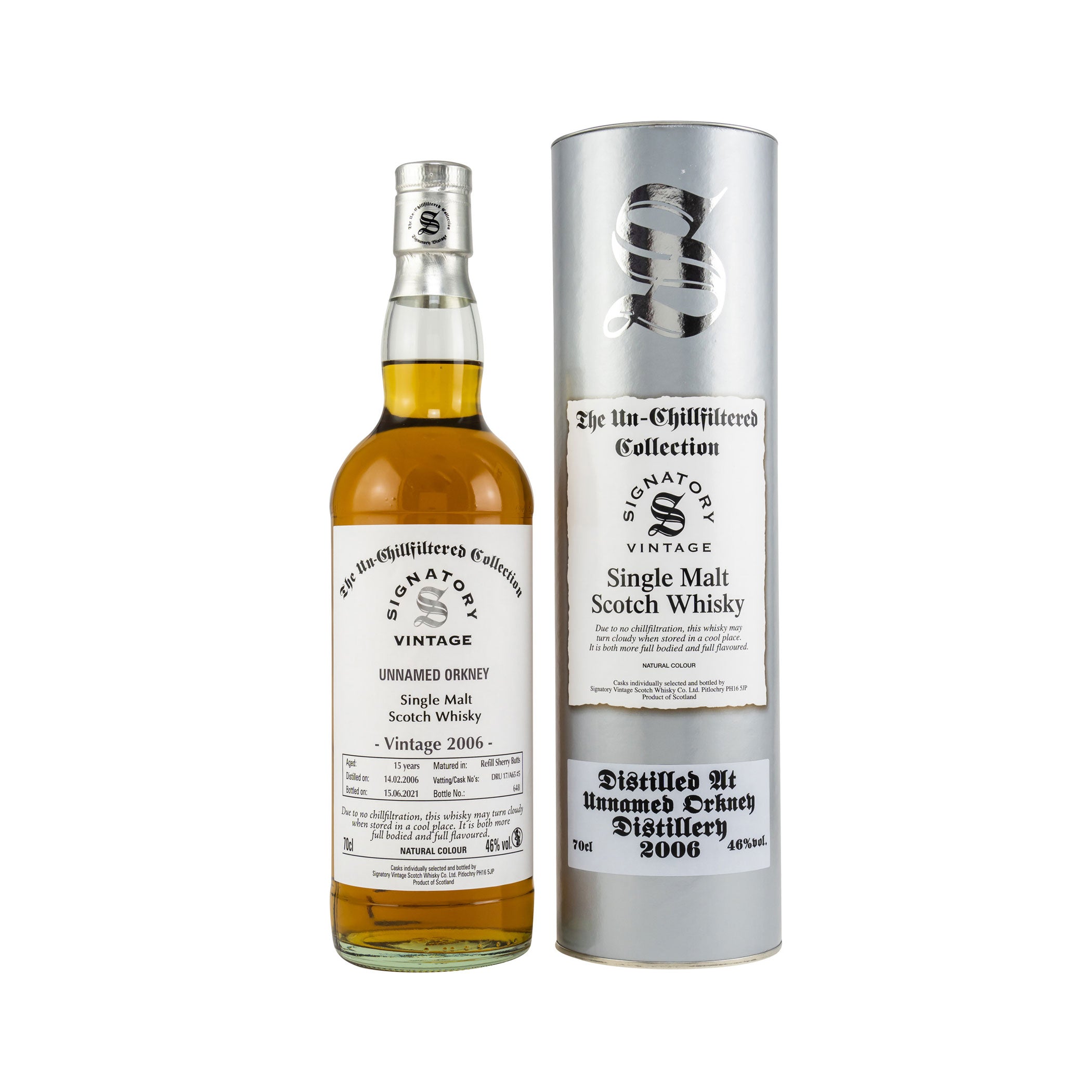 Secret Orkney - Signatory Vintage - 2006/2021 15 year old