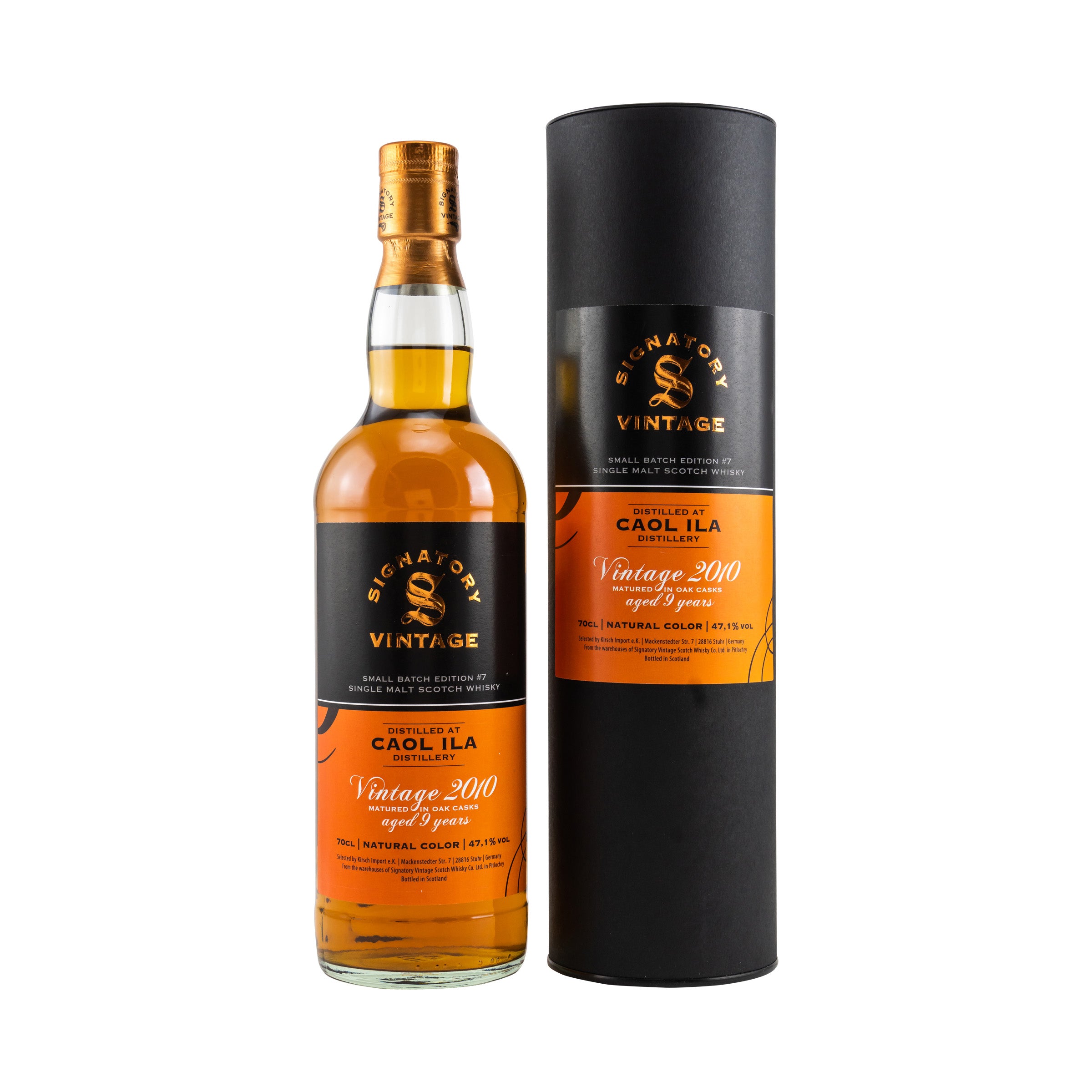 Caol Ila 2010 - 9 Years Old Signatory Small Batch #7