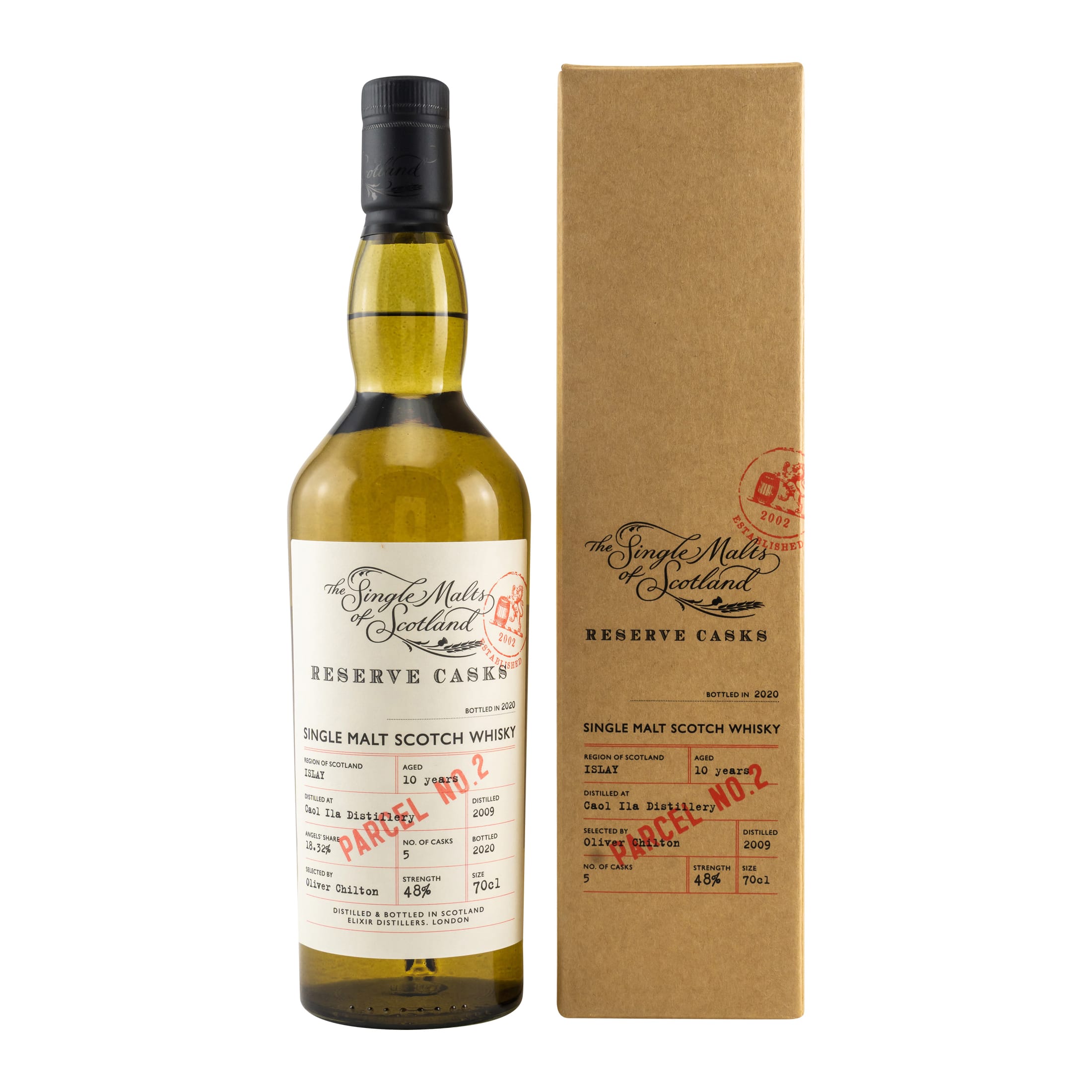 Caol Ila 2009/2020 - 10 Years Old - Reserve Cask Parcel 2 (SMoS)