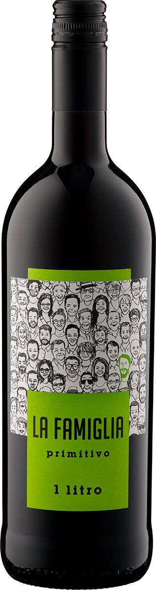 2022 Primitivo Puglia IGT "La Famiglia" -Liter- La Famiglia Veneto/Italy 1 l