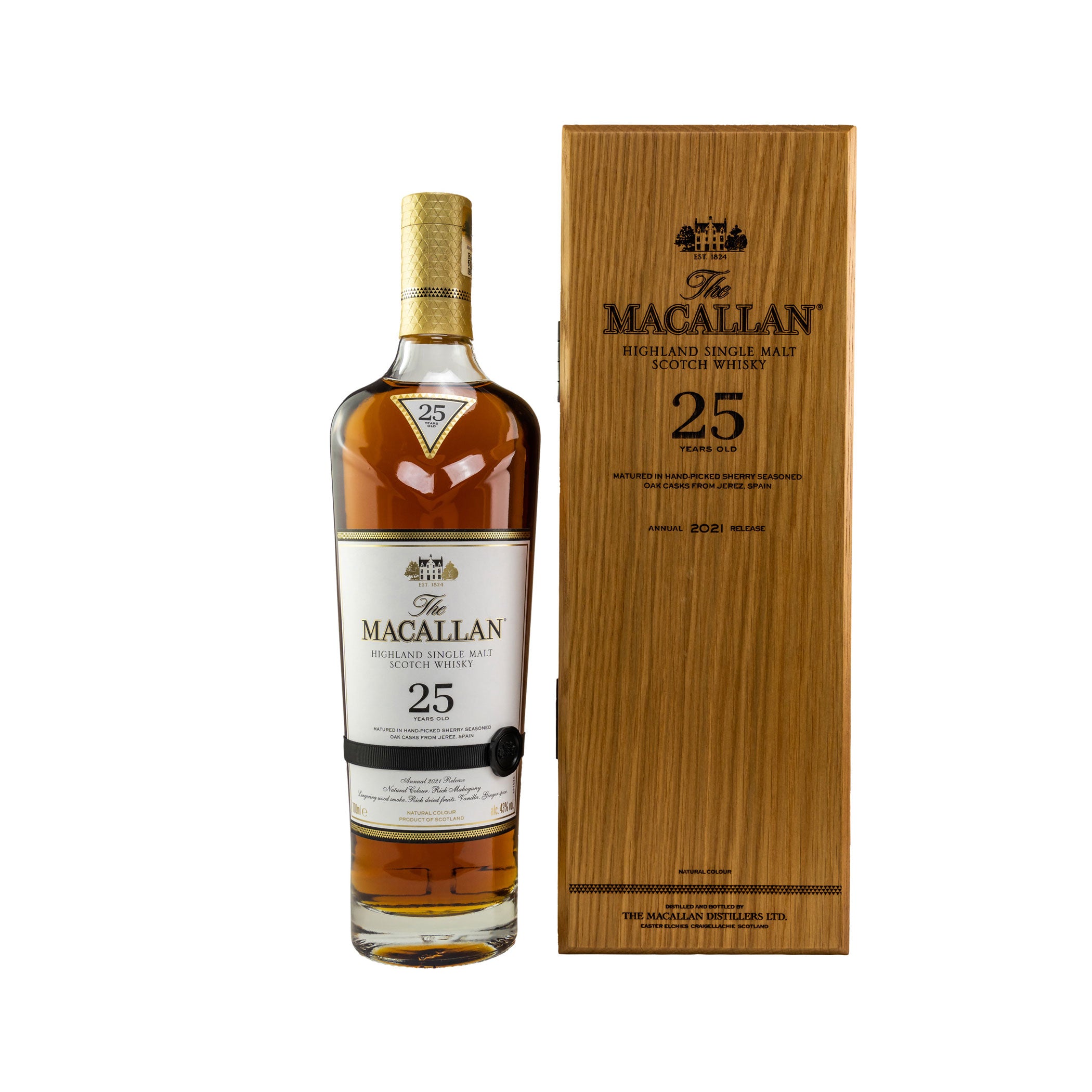 Macallan 25 Jahre Sherry Oak - 2021 Release