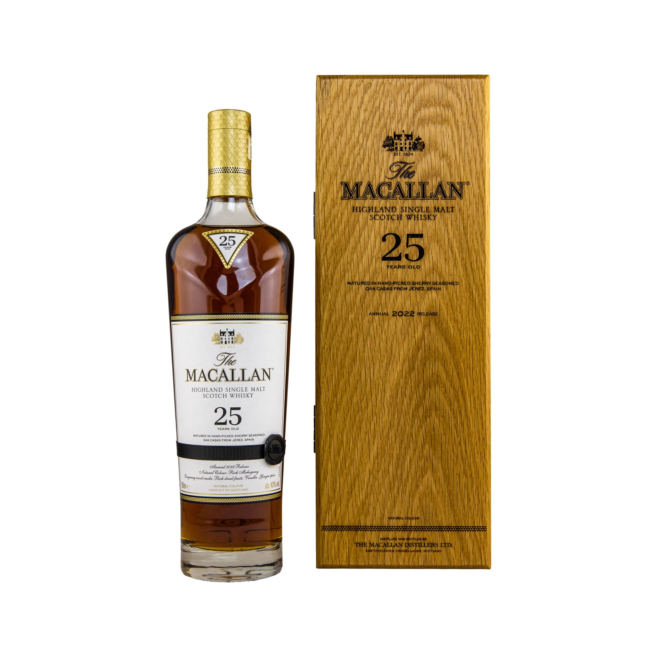Macallan 25 Jahre Sherry Oak - 2022 Release