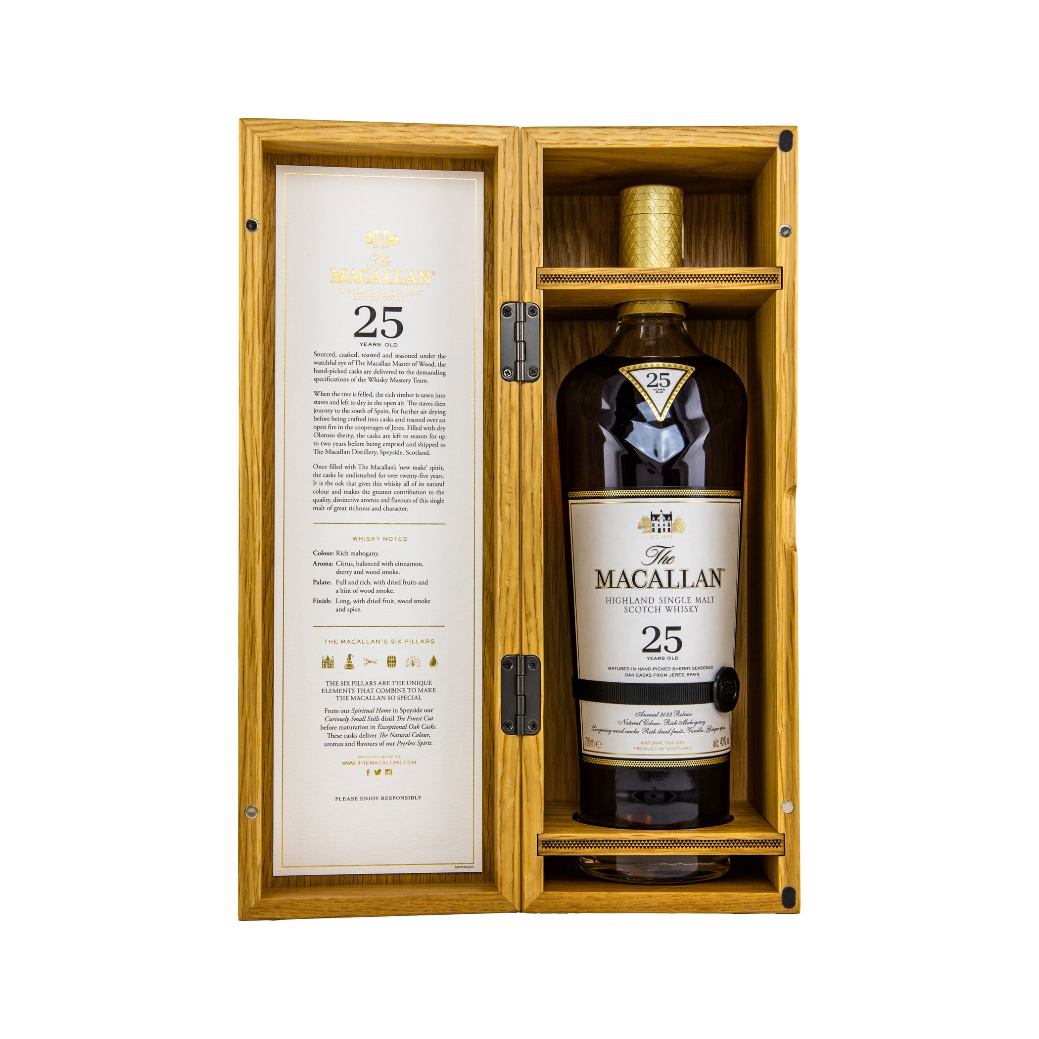 Macallan 25 Jahre Sherry Oak - 2022 Release