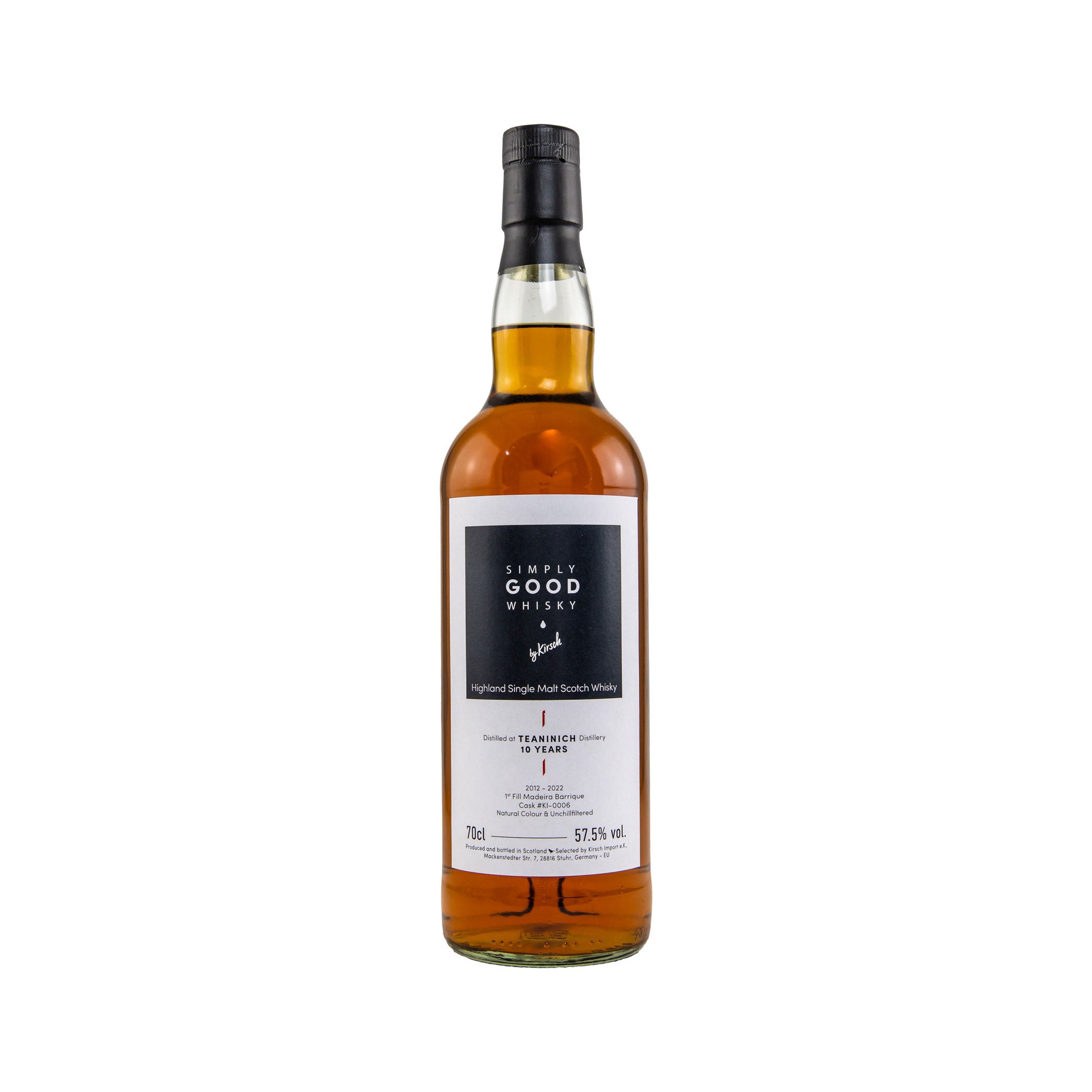 Teaninich 2012/2022 - 9 Years Old - #KI-0006 - Simply Good Whisky