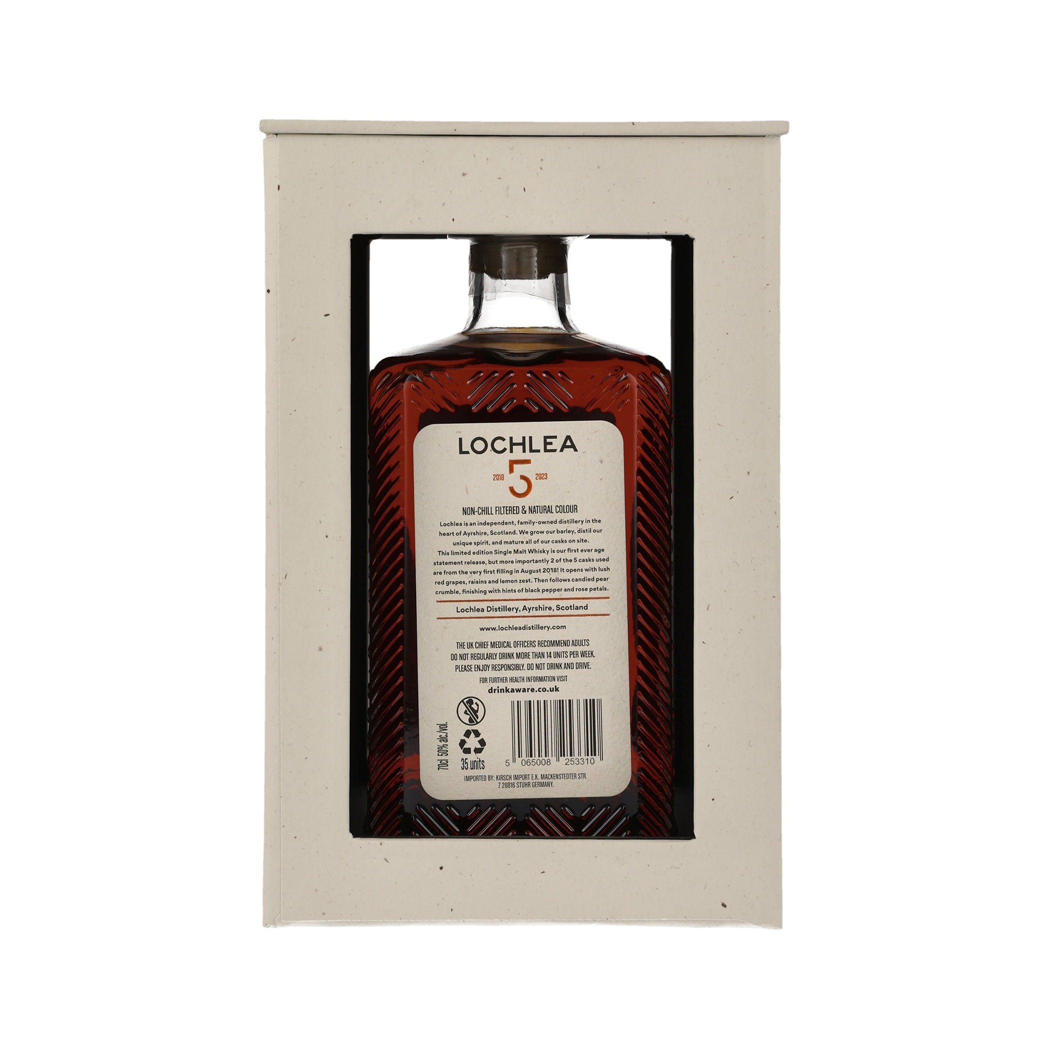 Lochlea Distillery 2018/2023 - 5 Jahre - Single Malt Scotch Whisky