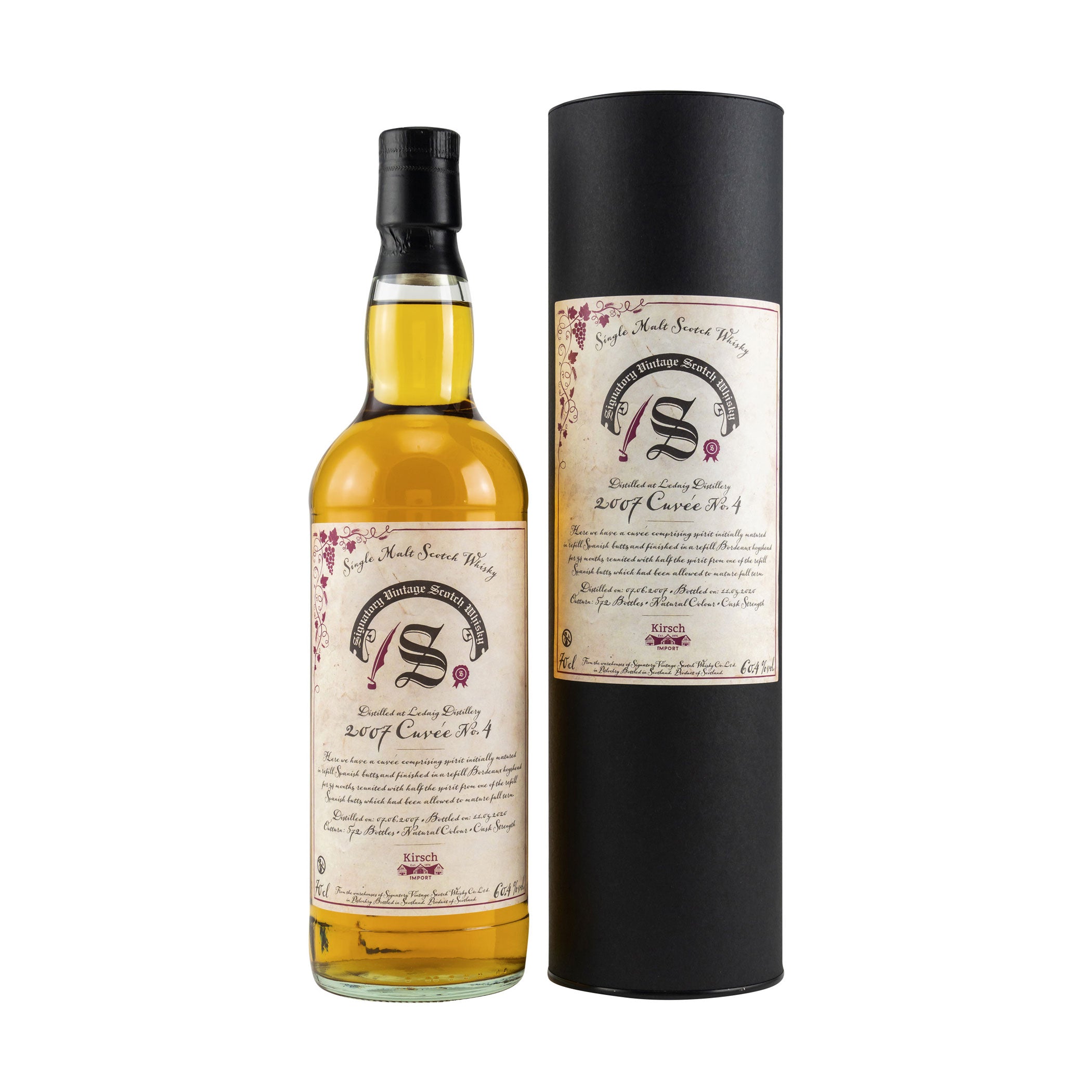 Ledaig 2007/2020 Signatory Vintage Cuvee #4