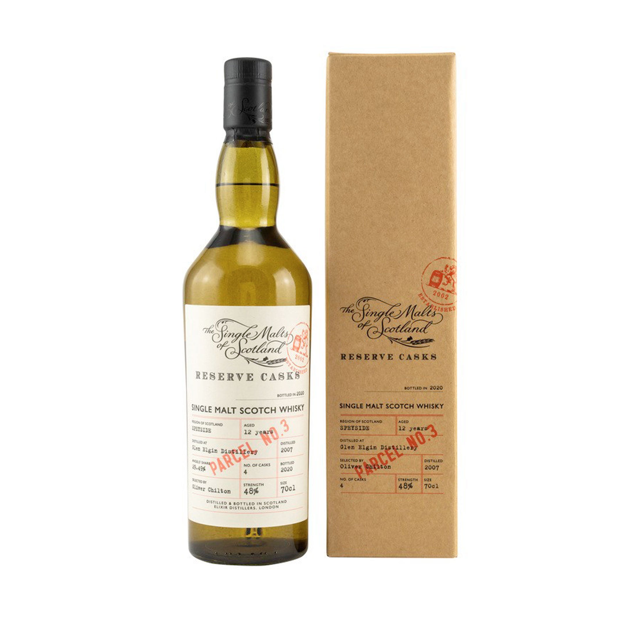 Glen Elgin 12 Jahre Reserve Cask Parcel 3 (SMoS)