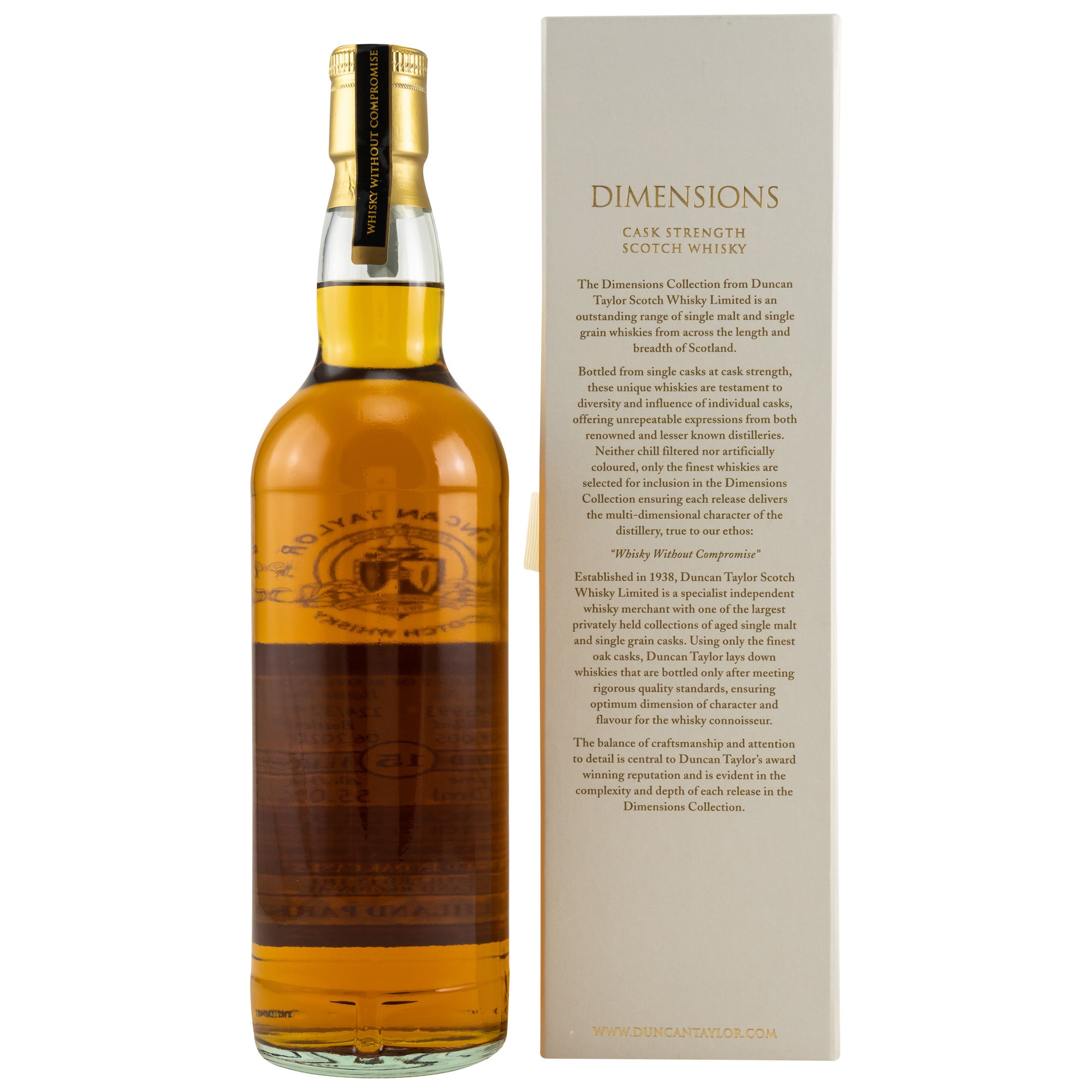 Highland Park 2005/2020 - Dimensions (Duncan Taylor)