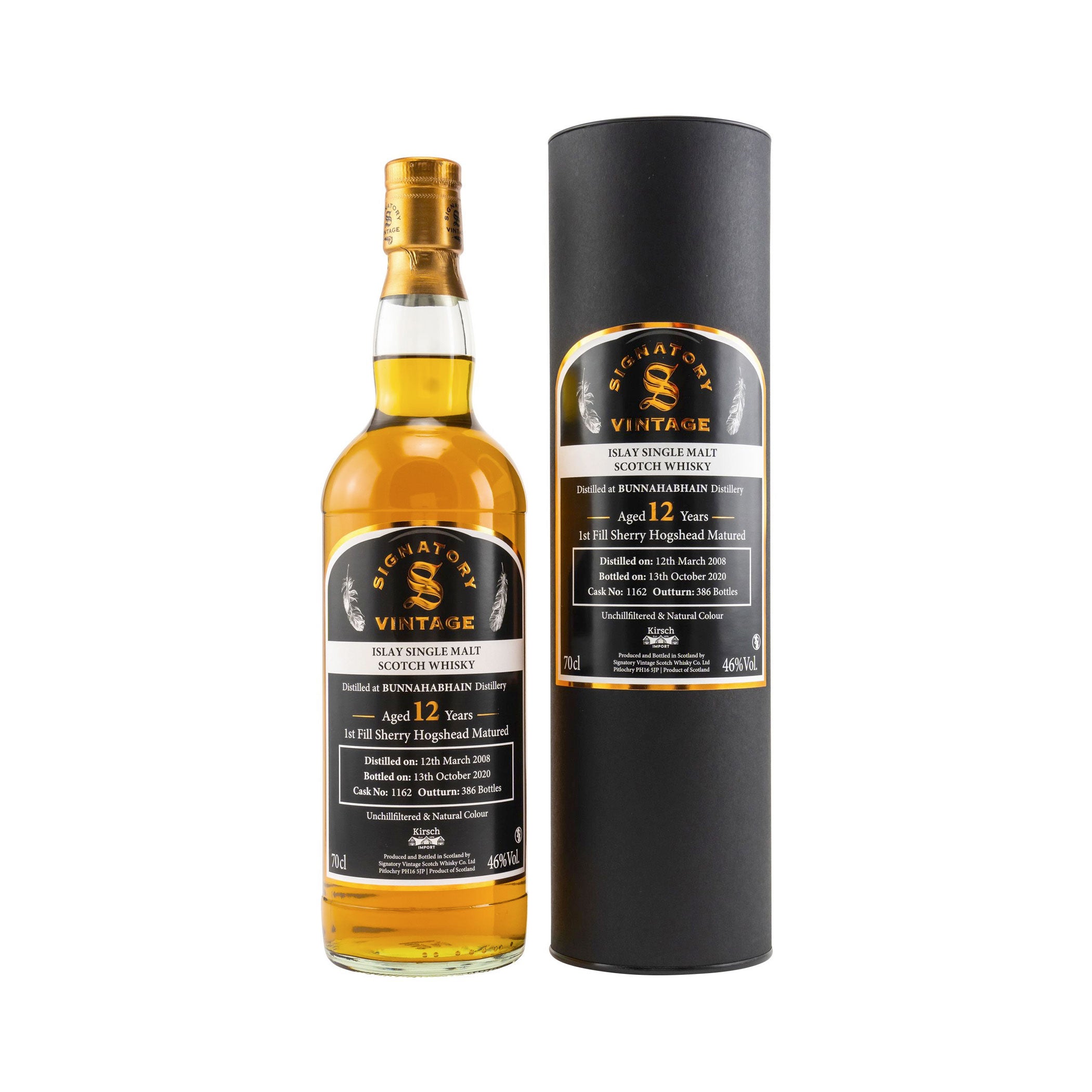 Bunnahabhain 2008/2020 - Sig #1162 Cherry