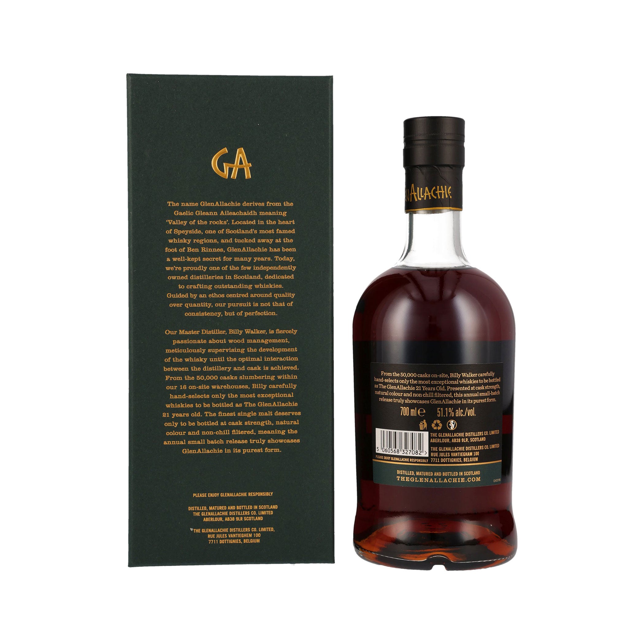 GlenAllachie 21 Jahre - Batch 4 - Speyside Single Malt Scotch Whisky