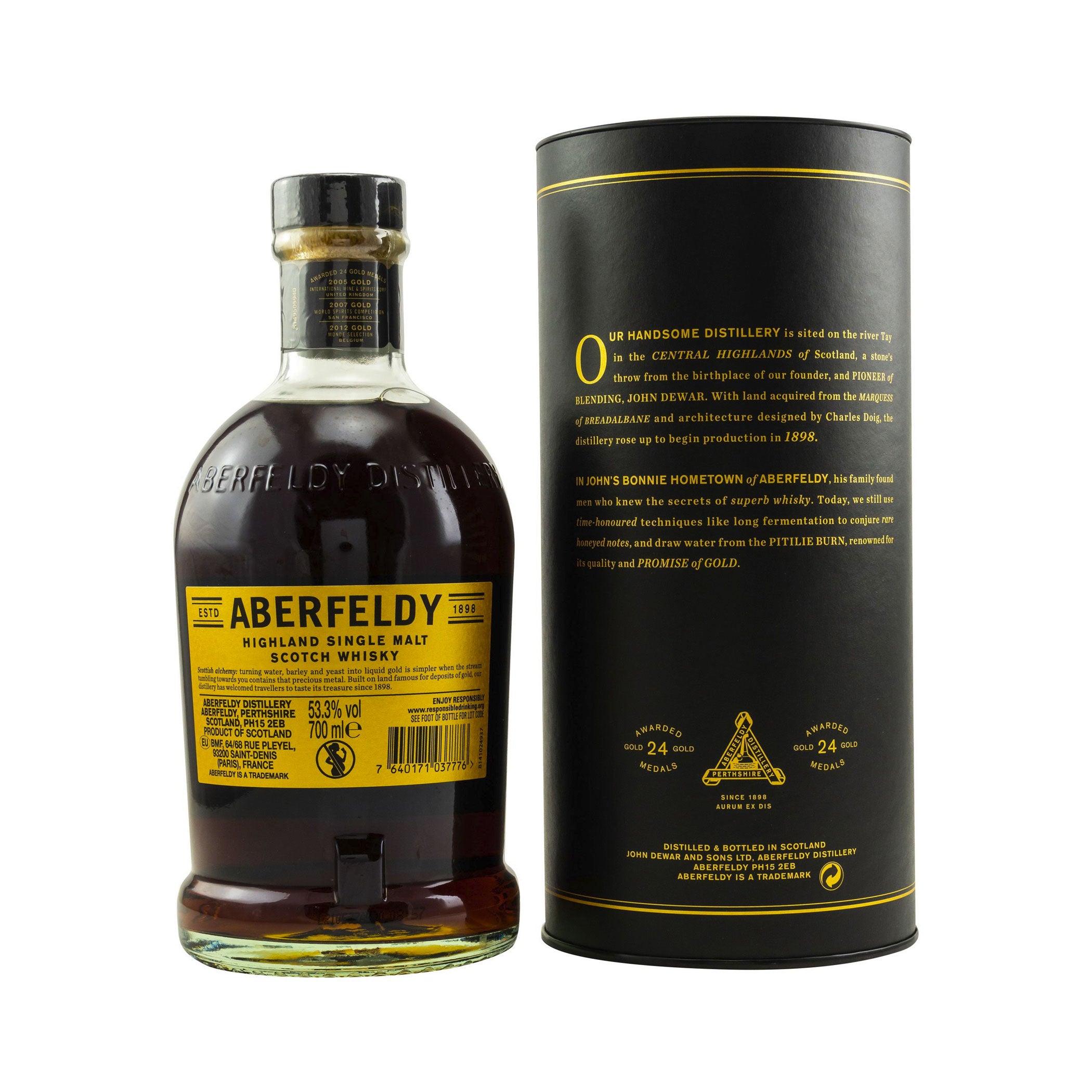 Aberfeldy 2002/2021 - 18 Years Old - Exceptional Cask Series - Double Cask