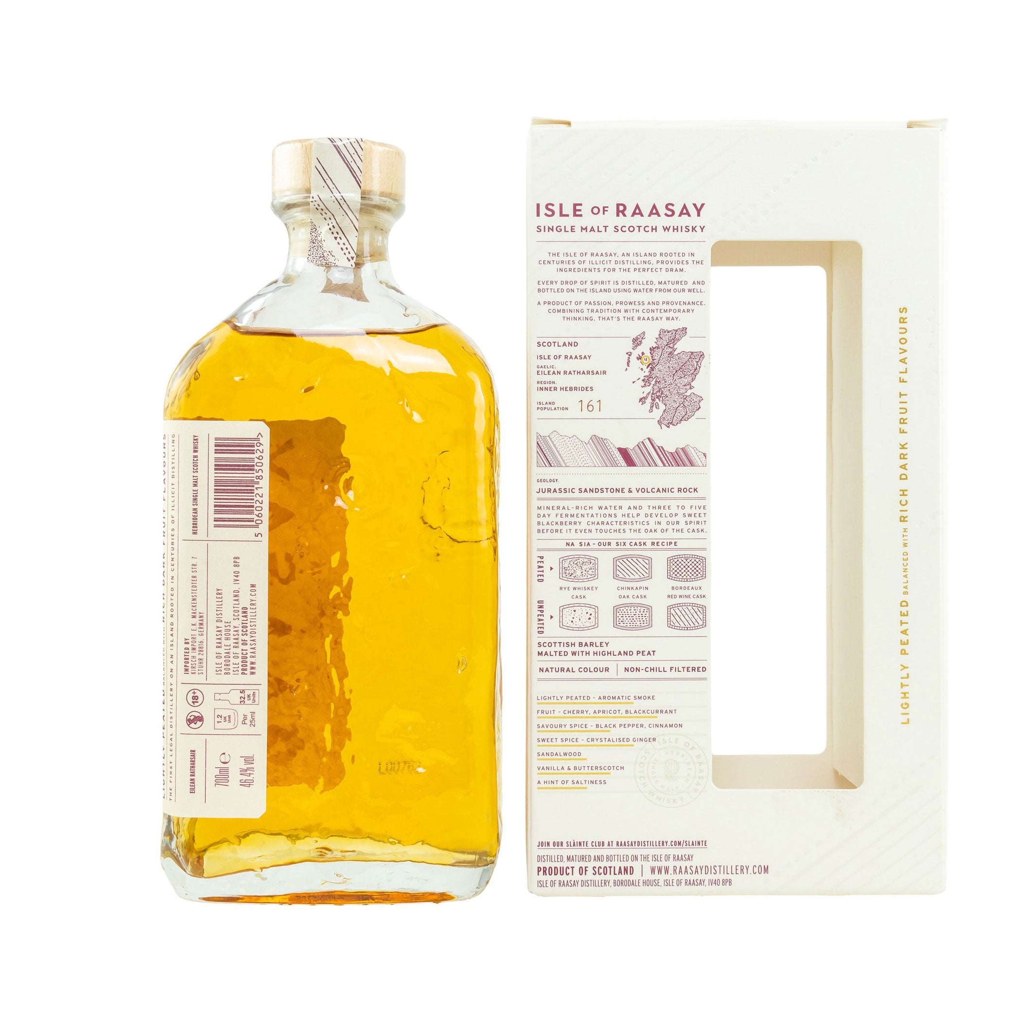 Isle of Raasay Single Malt Whisky - Core Release Batch R- 01.1