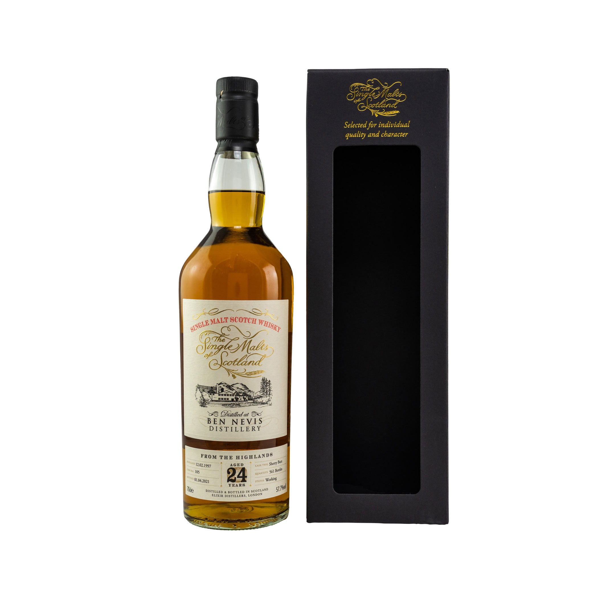 Ben Nevis 1997/2021 - 24 Jahre The Single Malts of Scotland (SMoS)