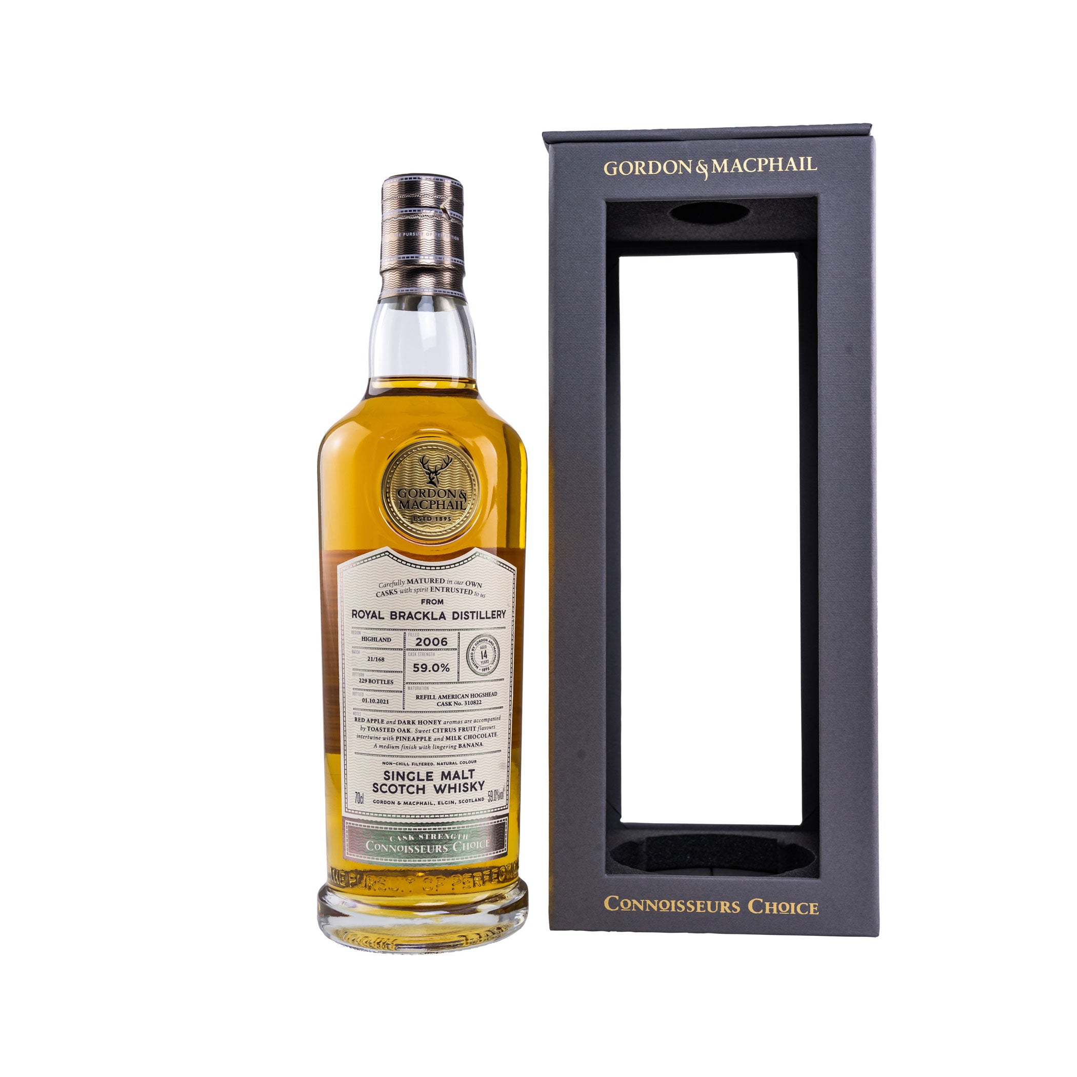 Royal Brackla 2006/2021 - 14 Jahre #310822 Connoisseurs Choice - Gordon & MacPhail