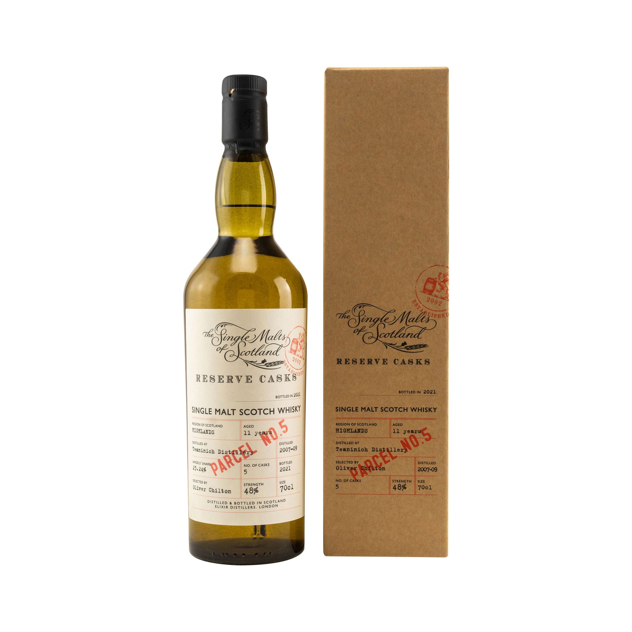 Teaninich 2007-2009/2021 - 11 Jahre, Reserve Cask Parcel 5