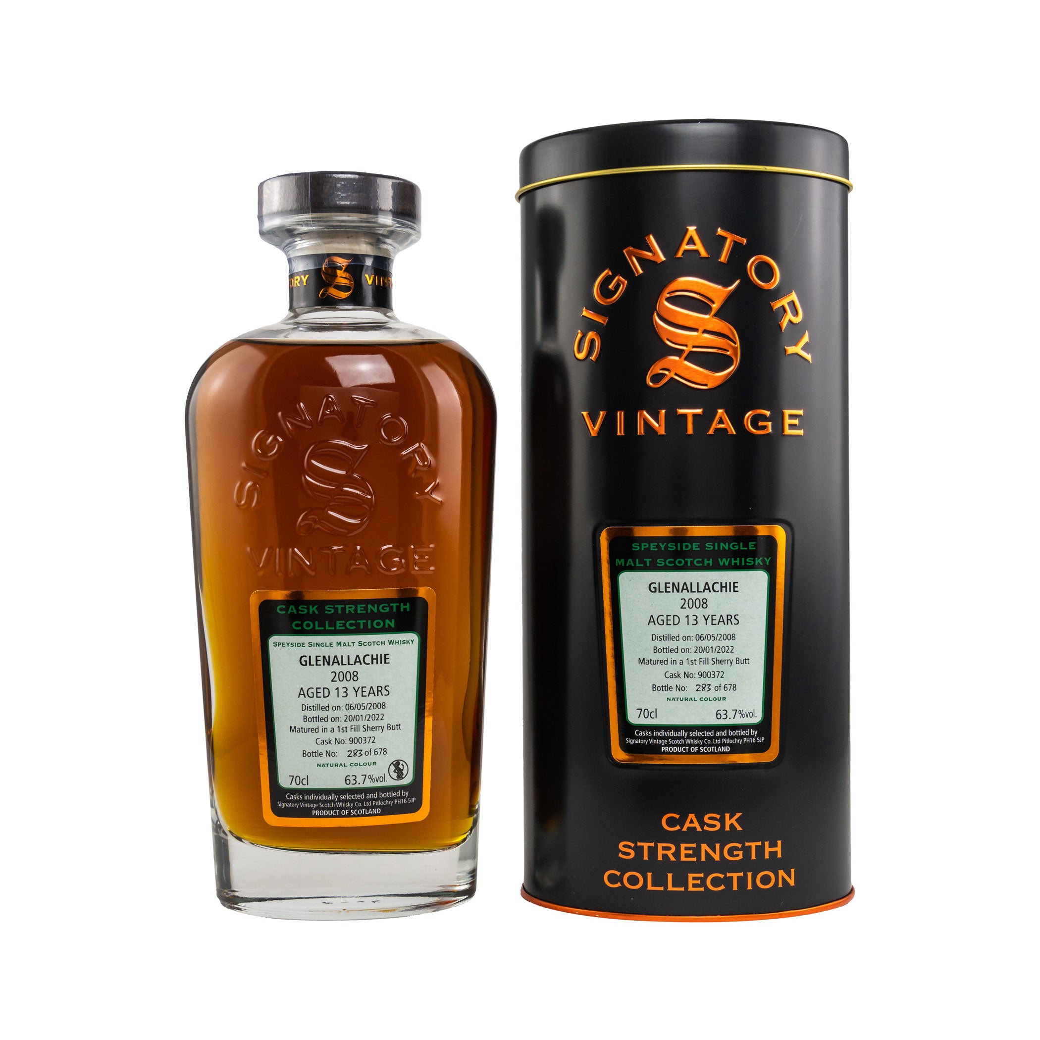 GlenAllachie 2008/2022 Signatory Vintage CS #900372