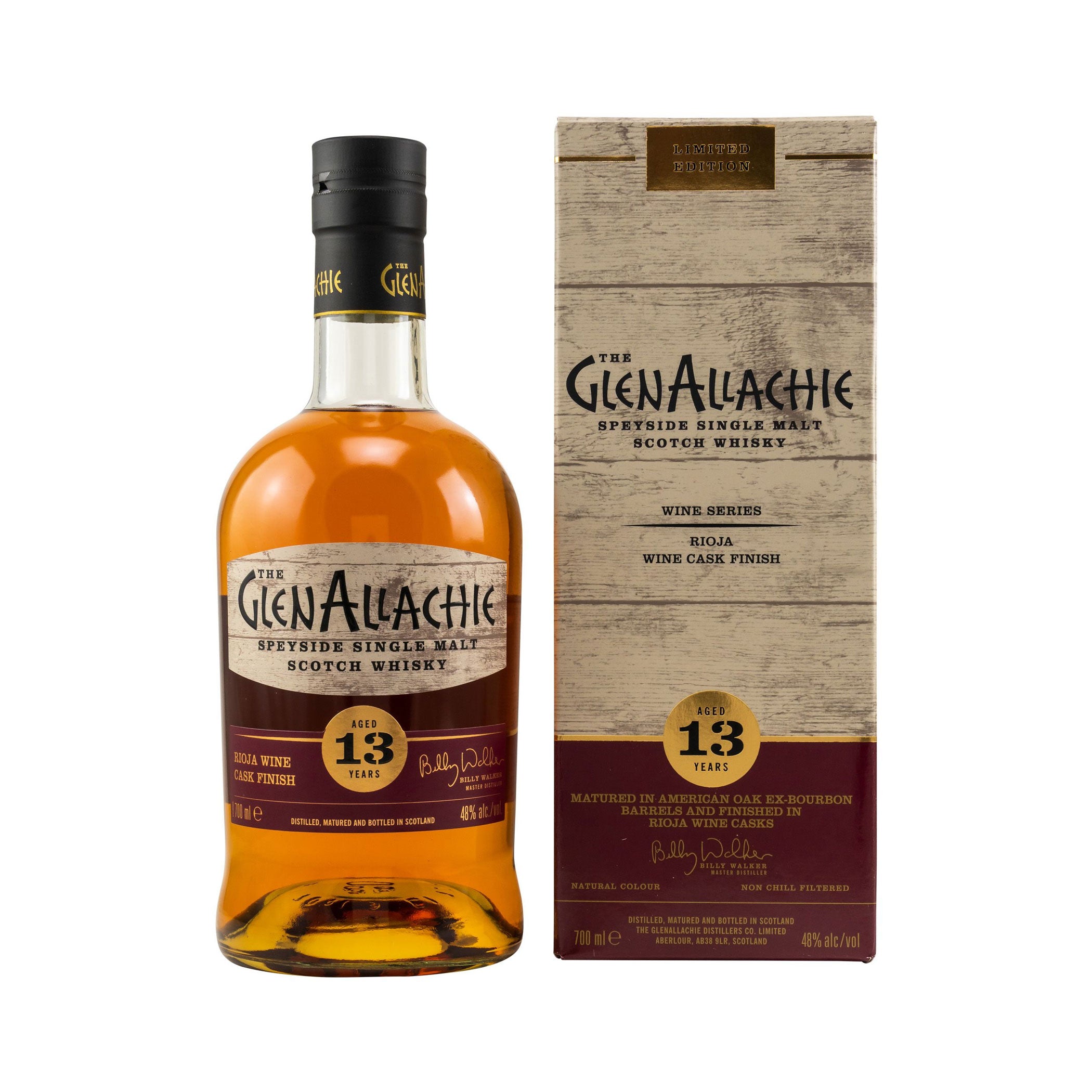 GlenAllachie 13 Years Rioja Wine Finish