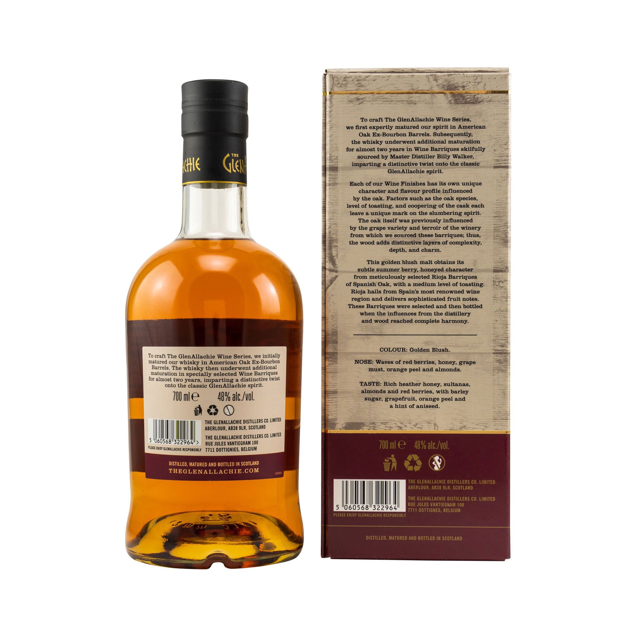GlenAllachie 13 Years Rioja Wine Finish