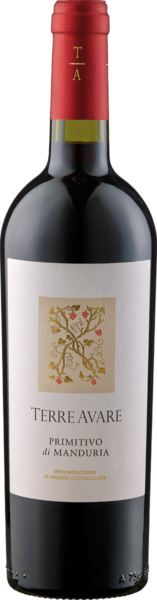 2021 Terre Avare Primitivo di Manduria DOC Terre Avare Apulia/Italy 0.75 L