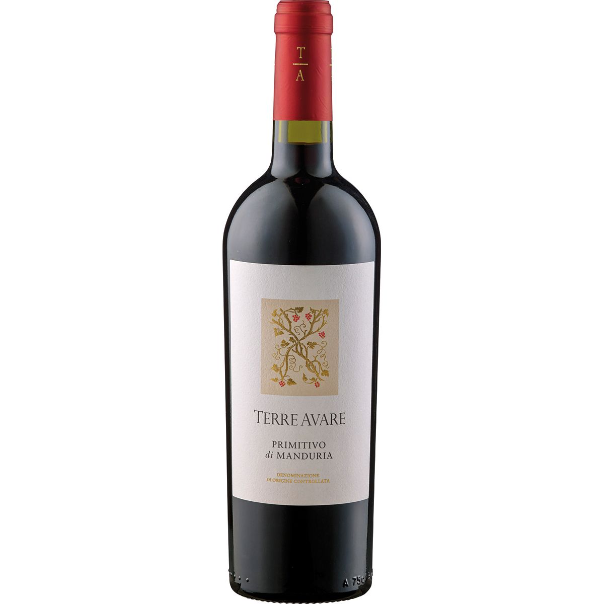 2021 Terre Avare Primitivo di Manduria DOC Terre Avare Apulien/Italien 0,75 l