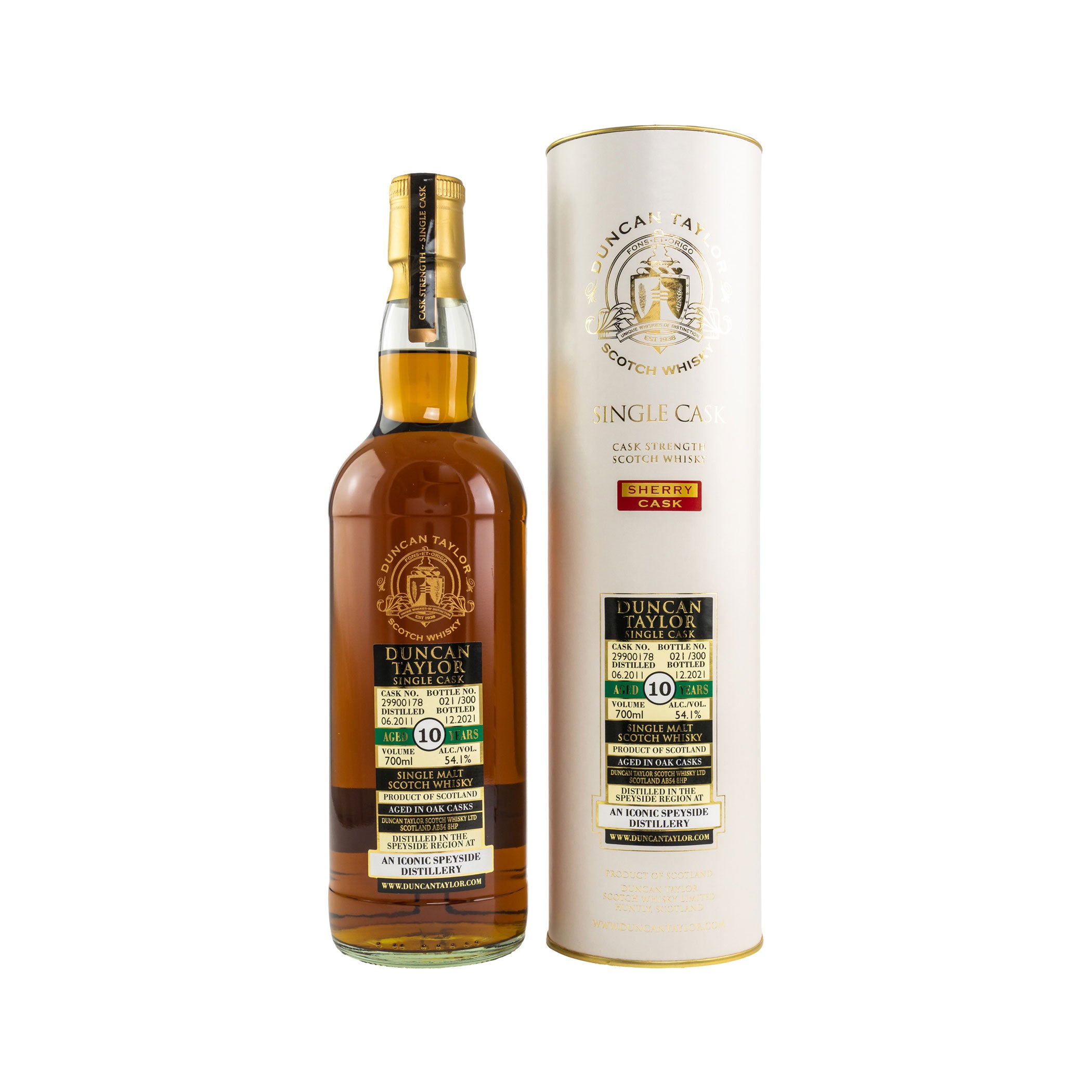 An Iconic Speyside 2011/2021 - 10 Years Old - #29900178 - Sherry Cask - Duncan Taylor