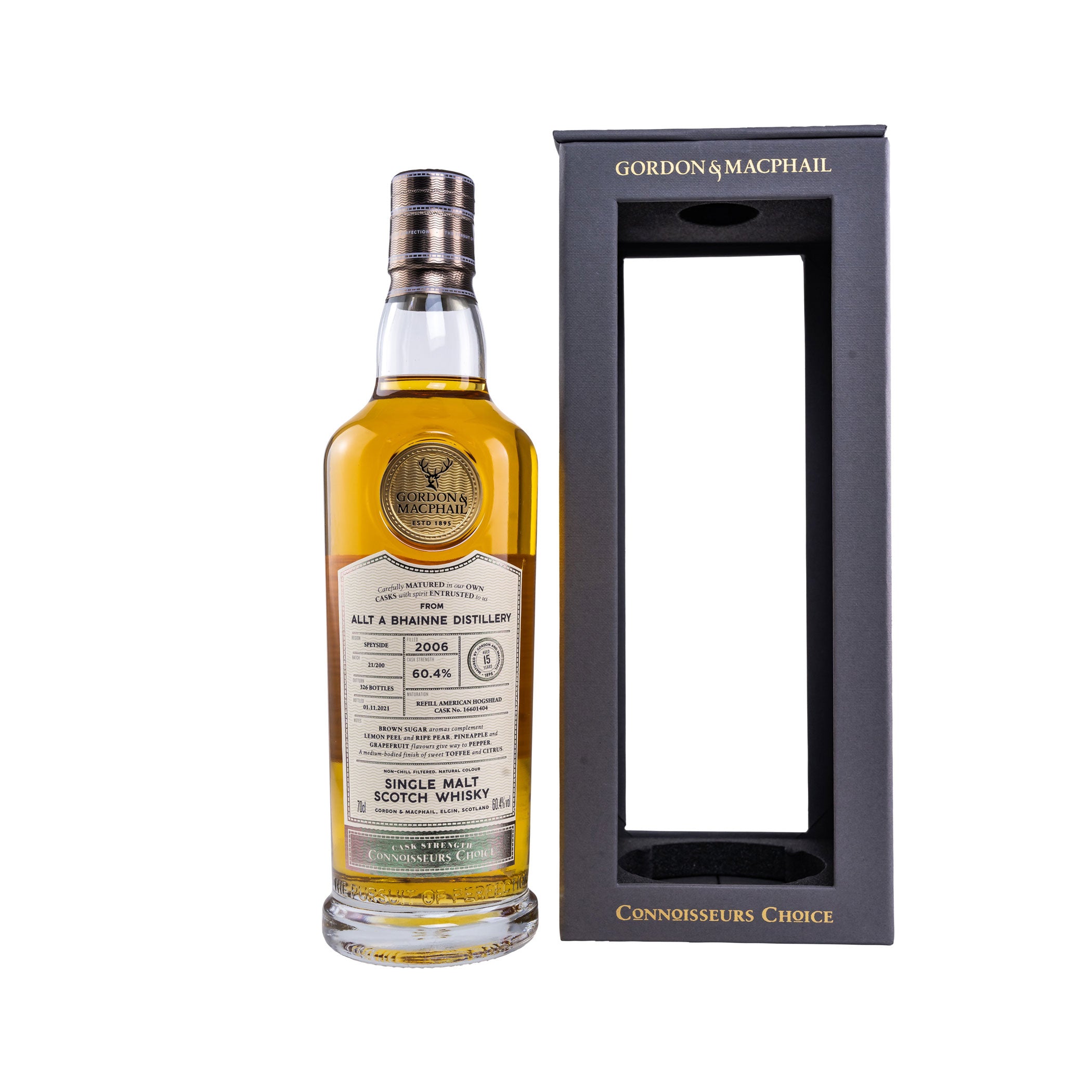 Allt-A-Bhainne 2006/2021 - 15 Jahre #16601404 Connoisseurs Choice - Gordon & MacPhail NEW RANGE