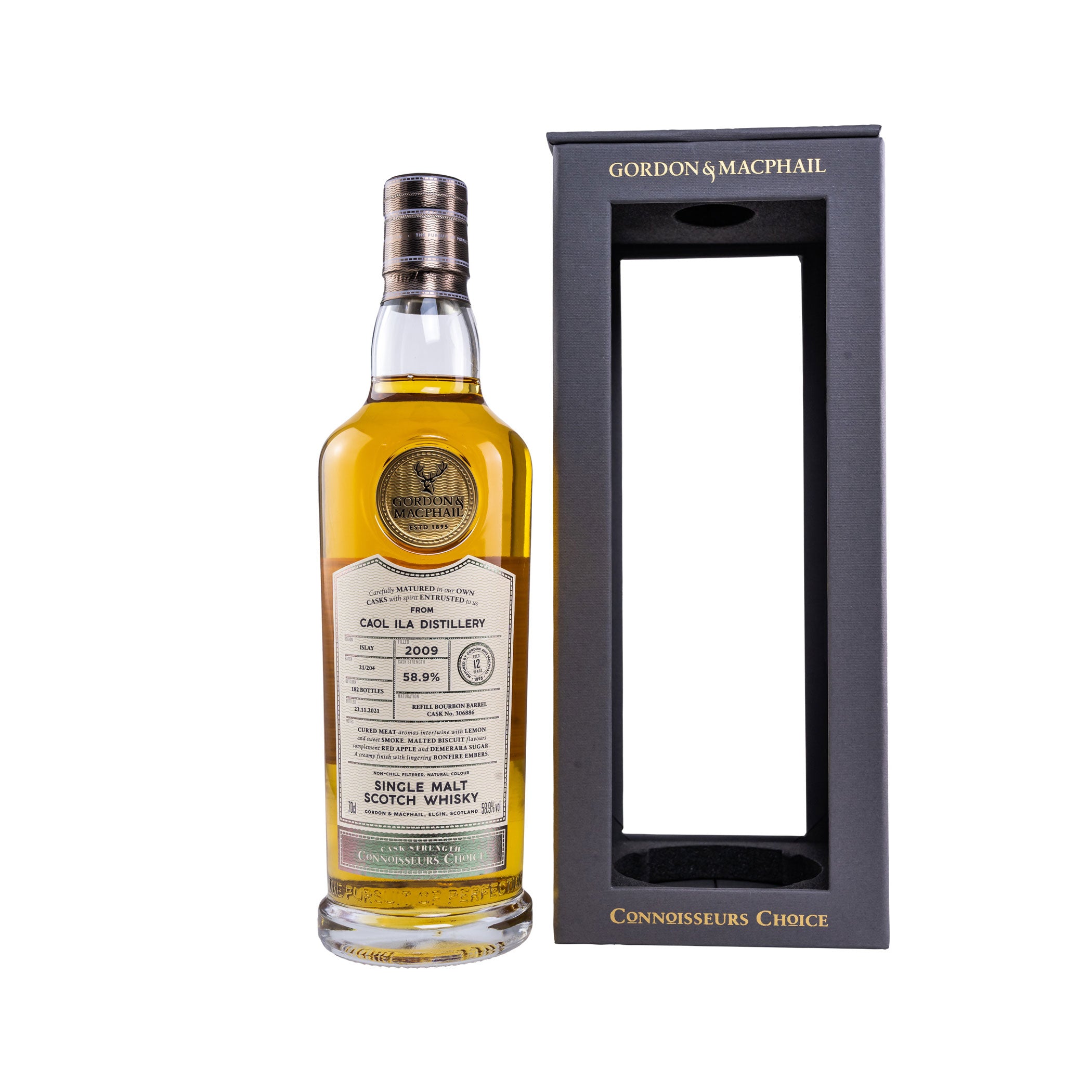 Caol Ila 2009/2021 - 12 Years Old #306886 Connoisseurs Choice - Gordon & MacPhail NEW RANGE