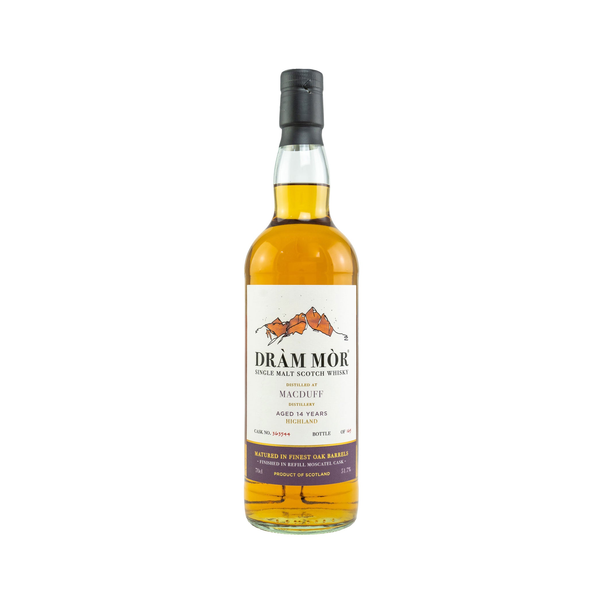 Macduff 14 Year Old Refill Moscatel Cask - #363544 - Dram Mor