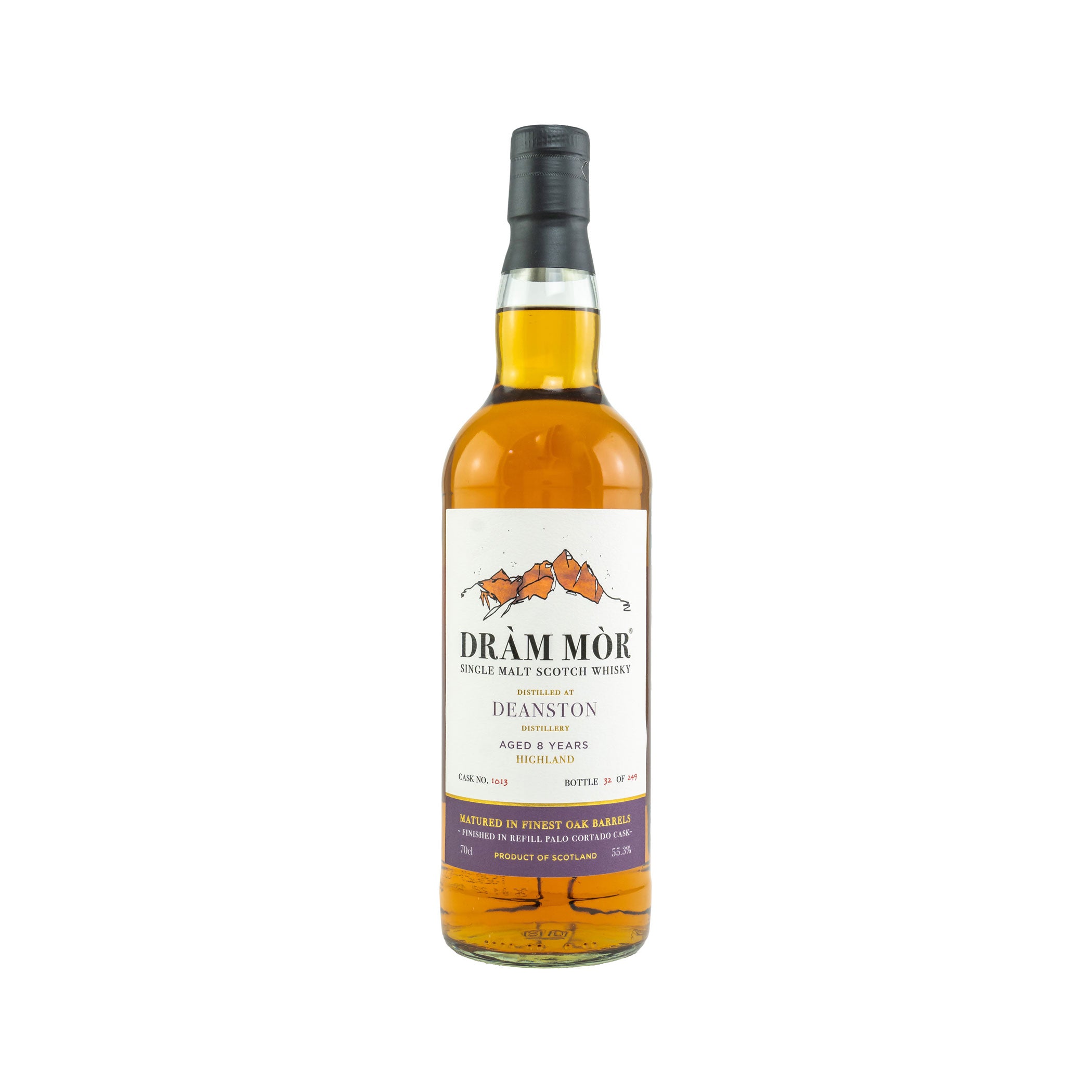 Deanston 8 Year Old Refill Palo Cortado Cask - #1013 - Dram Mor