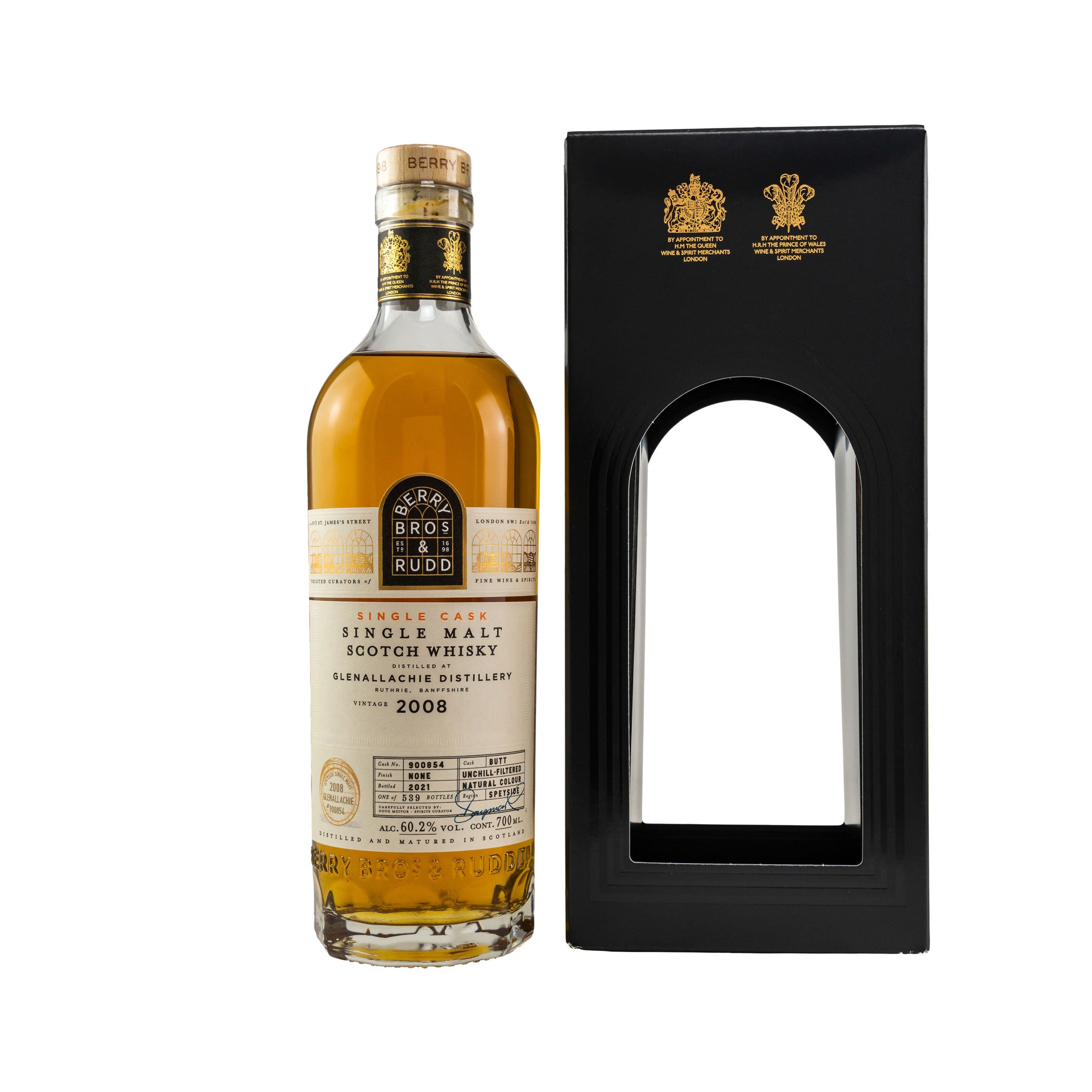 Glenallachie 2008/2021 - 12 Jahre - #900854 Berry Bros. & Rudd