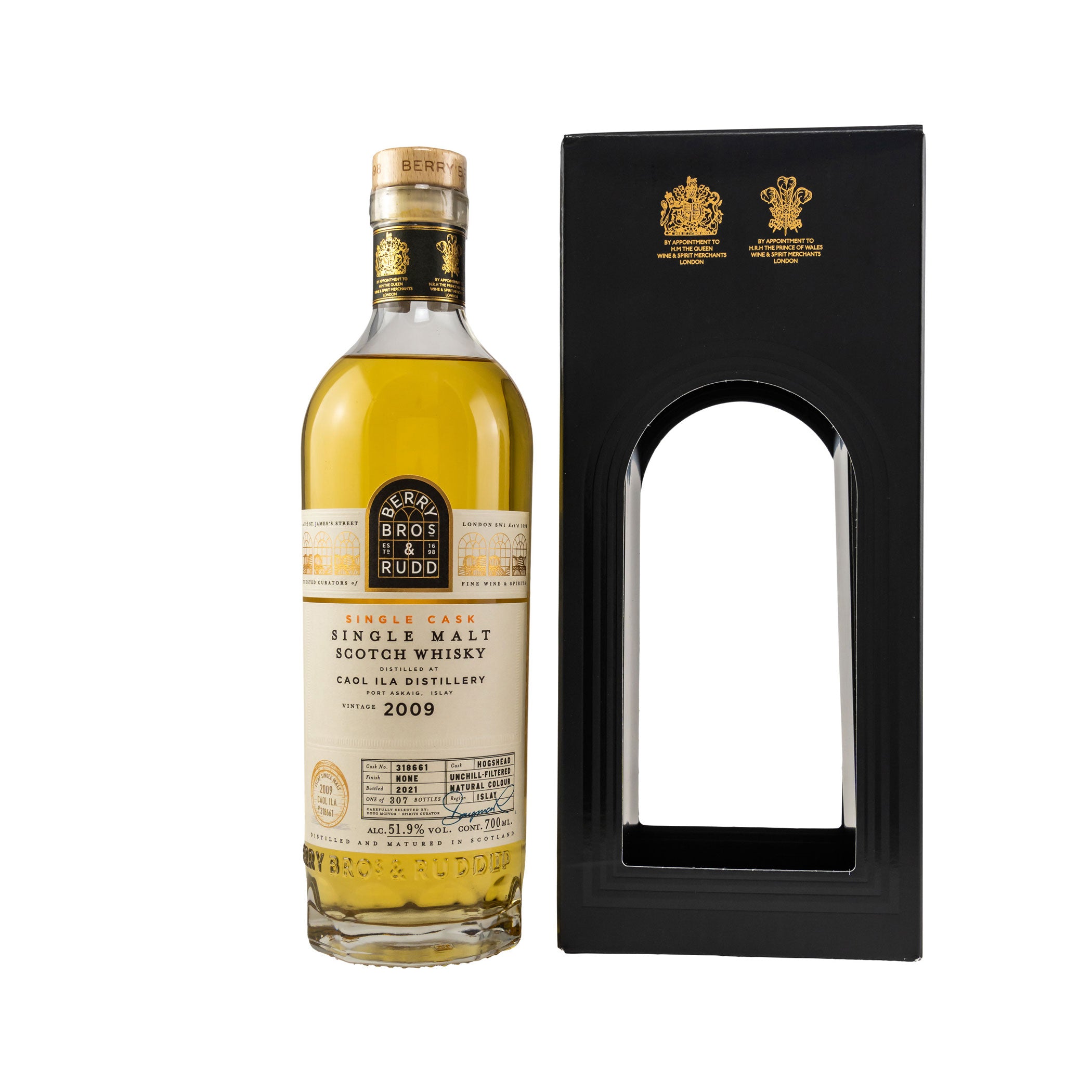 Caol Ila 2009/2021 - 11 Years Old No. 318661 - Berry Bros & Rudd