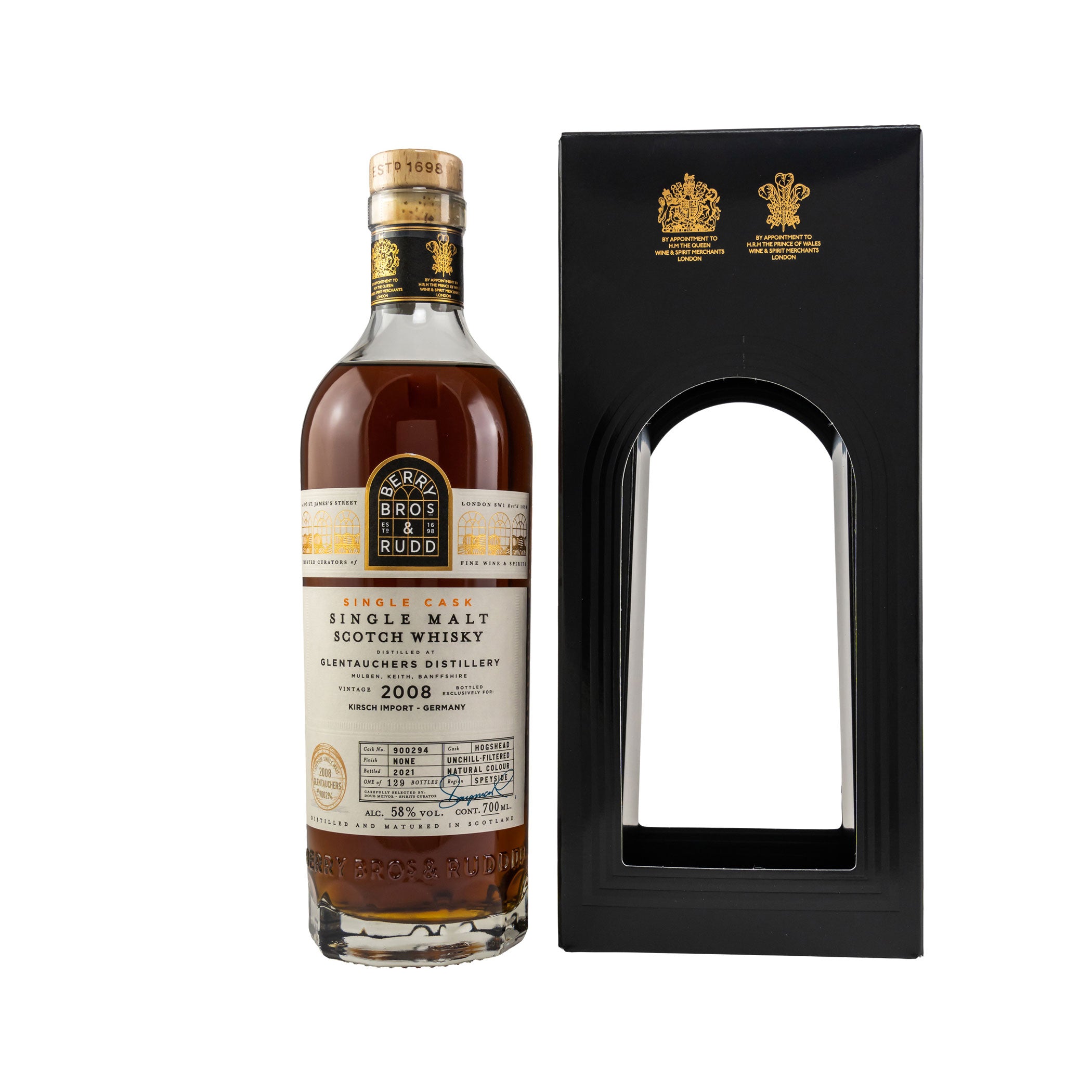 Glentauchers 2008/2021 - 13 Jahre - #900294 - (Berry Bros & Rudd)