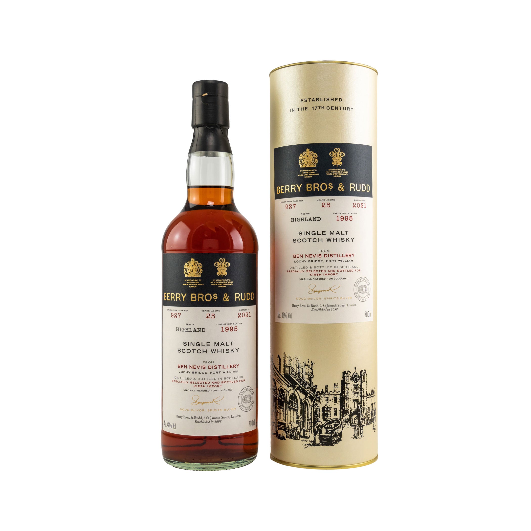 Ben Nevis 1995/2021 - 25 Jahre - #927 - Berry Bros & Rudd