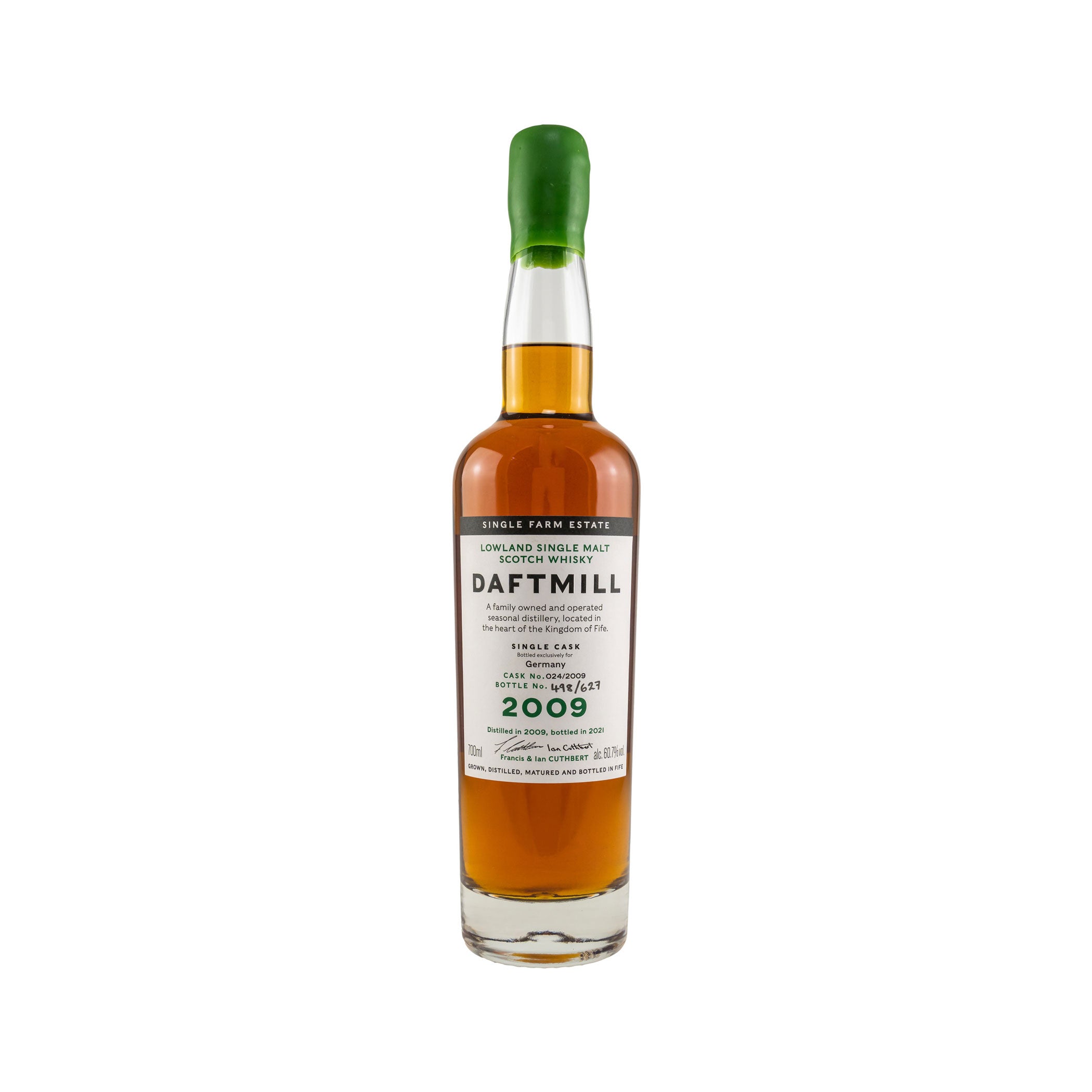 Daftmill 2009/2021 - 12 Years Old - Cask #24 for Germany