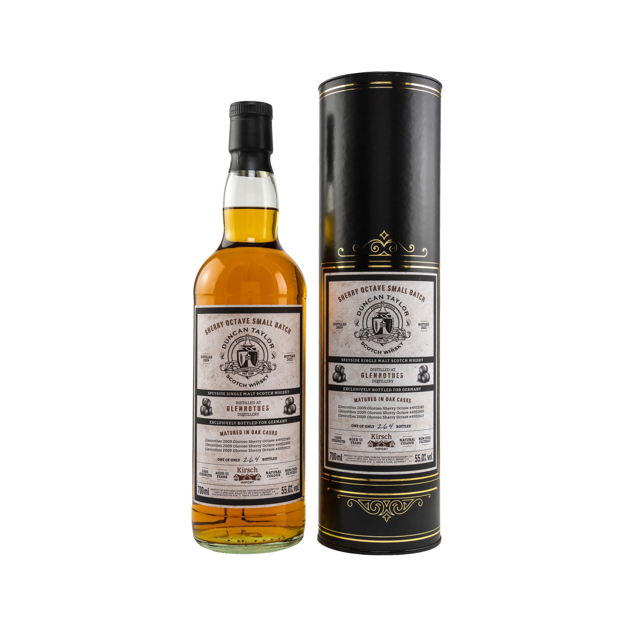 Glenrothes 2009/2021 - 11 Years Old - The Octave Cask #4932583+4932593+4932603