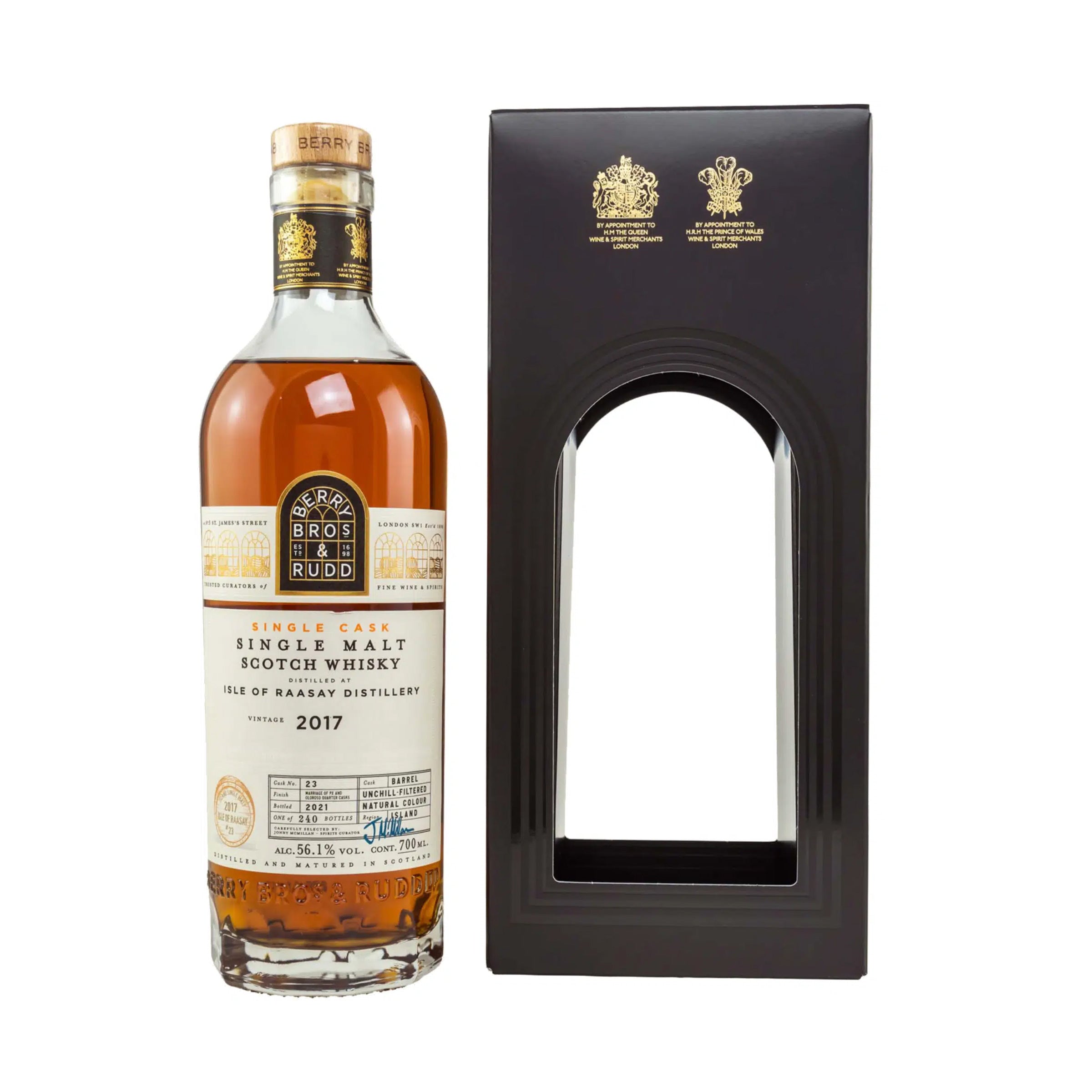 Isle of Raasay 2017/2021 #23 - Berry Bros & Rudd