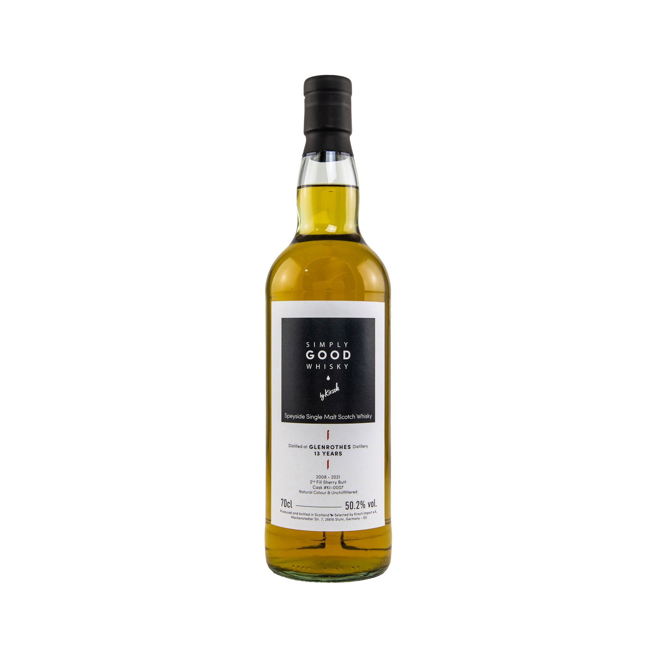 Glenrothes 2008/2021 - 13 Jahre - Simply Good #KI-0007