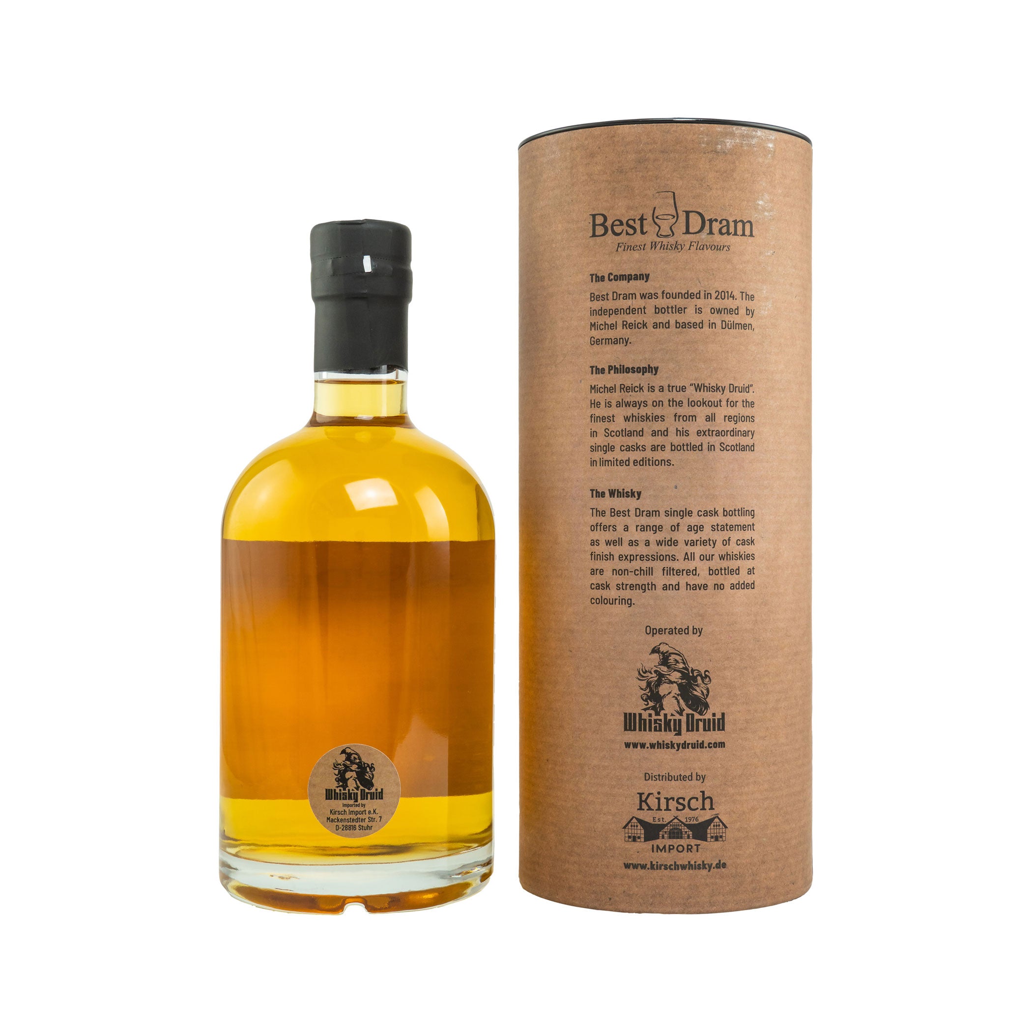 Glen Moray 2007/2022 - 14 Years - First Fill Bourbon Barrel #5699+ 5697 - Best Dram