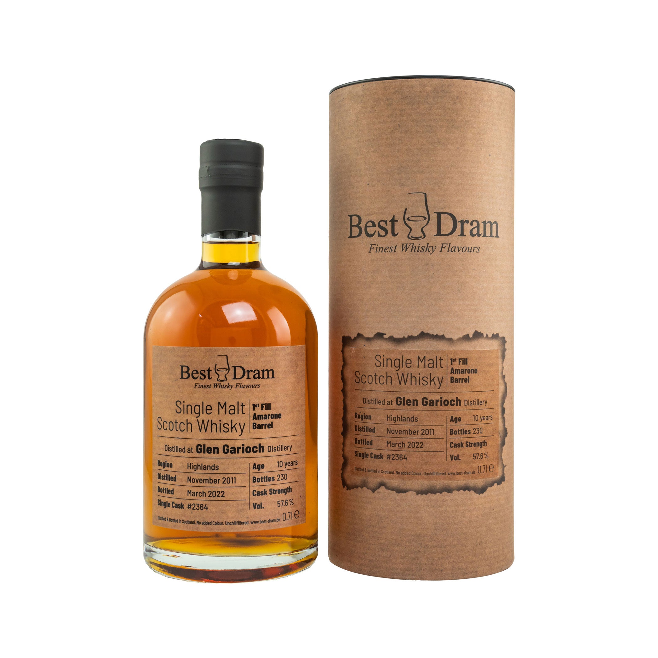 Glen Garioch 2011/2022 - 10 Jahre - First Fill Amarone Barrel #2364 - Best Dram