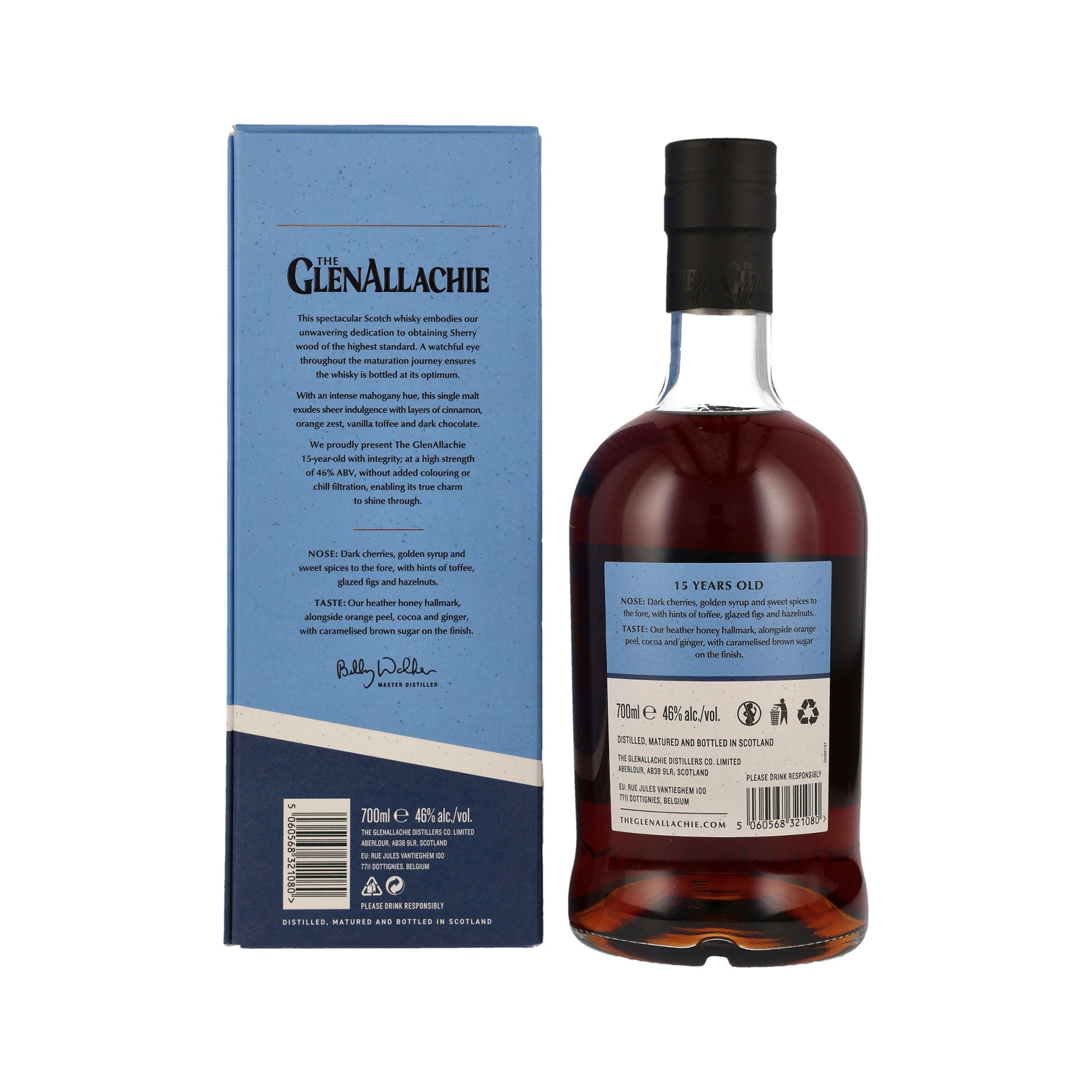 The GlenAllachie 15 Years Old - Speyside Single Malt Scotch Whisky