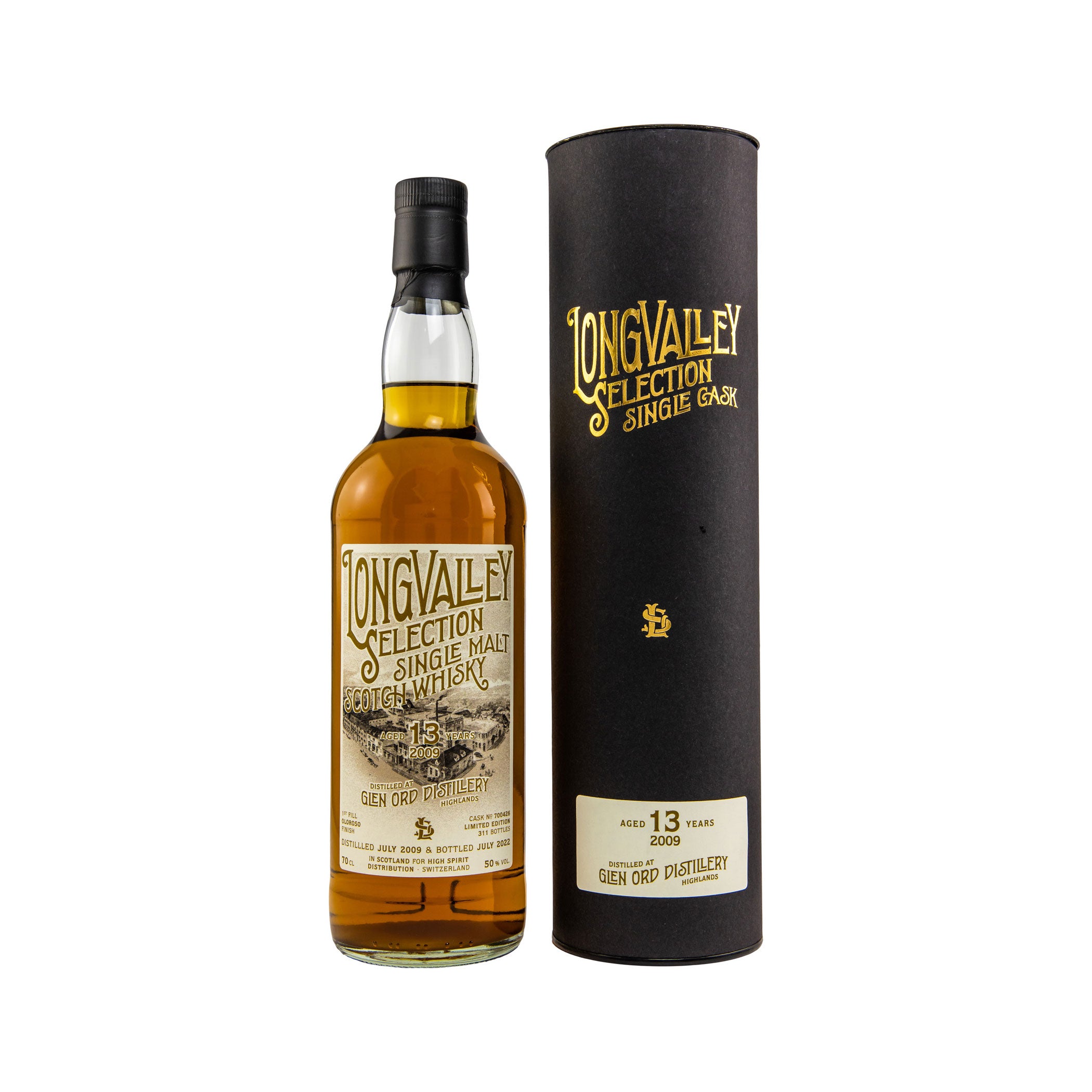 Glen Ord 2009/2022 - 13 Years Old - Oloroso Cask #700426 - LongValley Selection