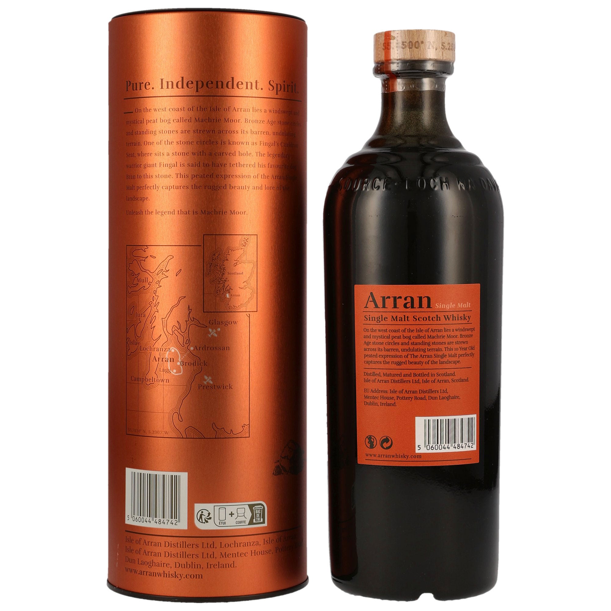 Arran Machrie Moor 10 Years - Peated Lochranza Malt - Single Malt Scotch Whisky