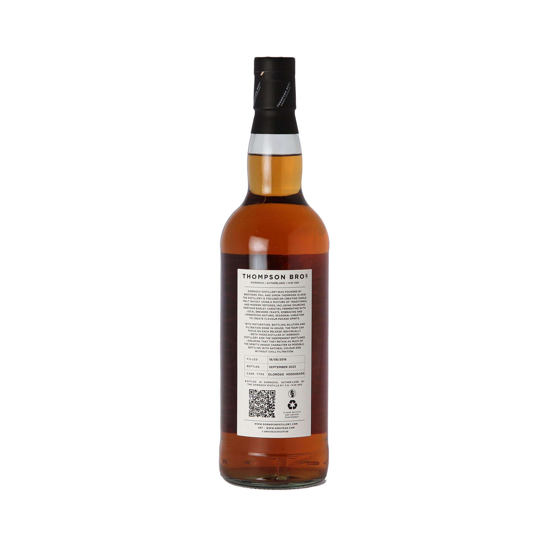 Dailuaine 2016/2023 - 7 Years Old - Thompson Bros - Single Malt Scotch Whisky